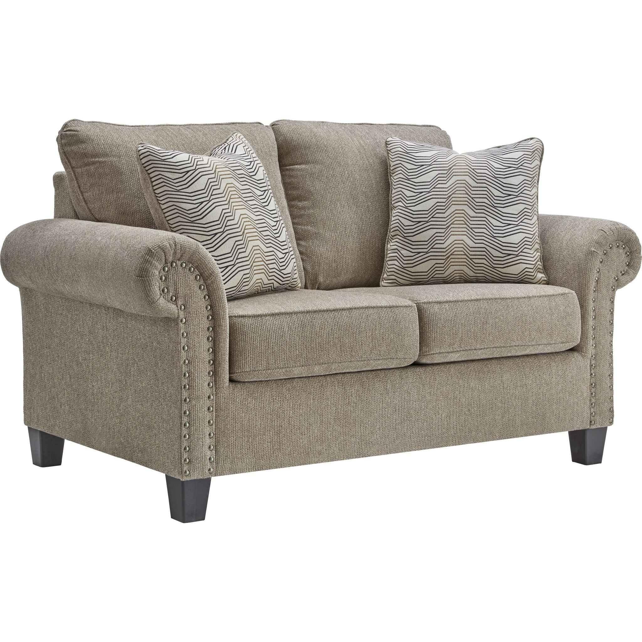 Shewsbury Loveseat - Pewter - Image 6