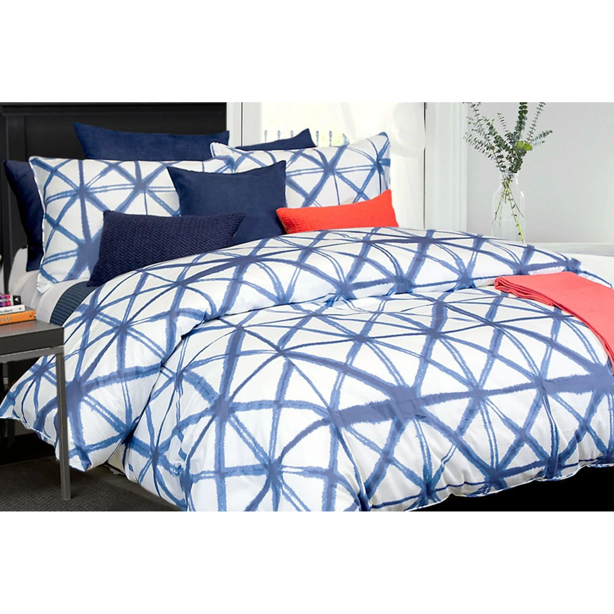 Shibori 3 Piece Duvet Set
