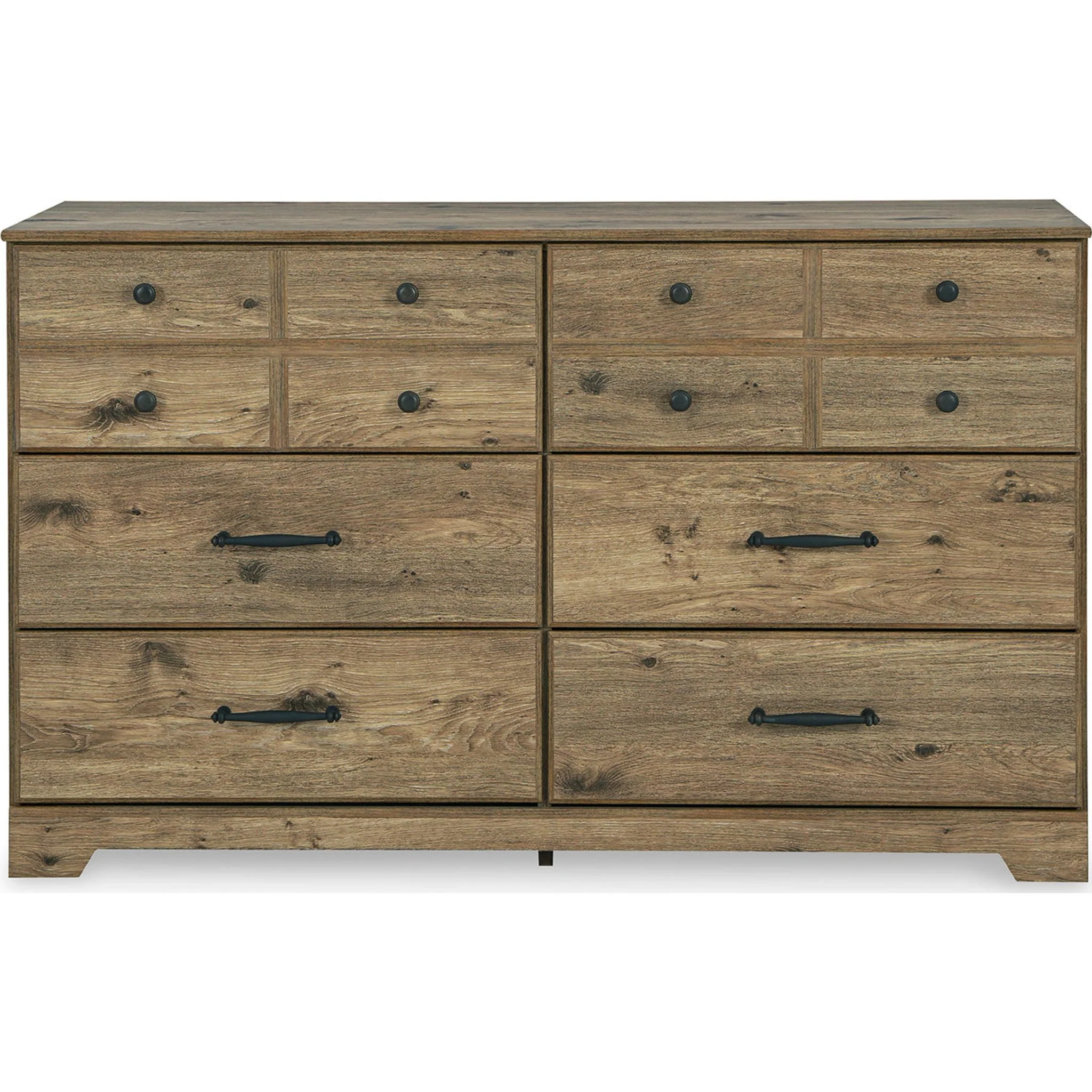 Shurlee 4 Piece Bedroom Package - Light Brown - Image 10