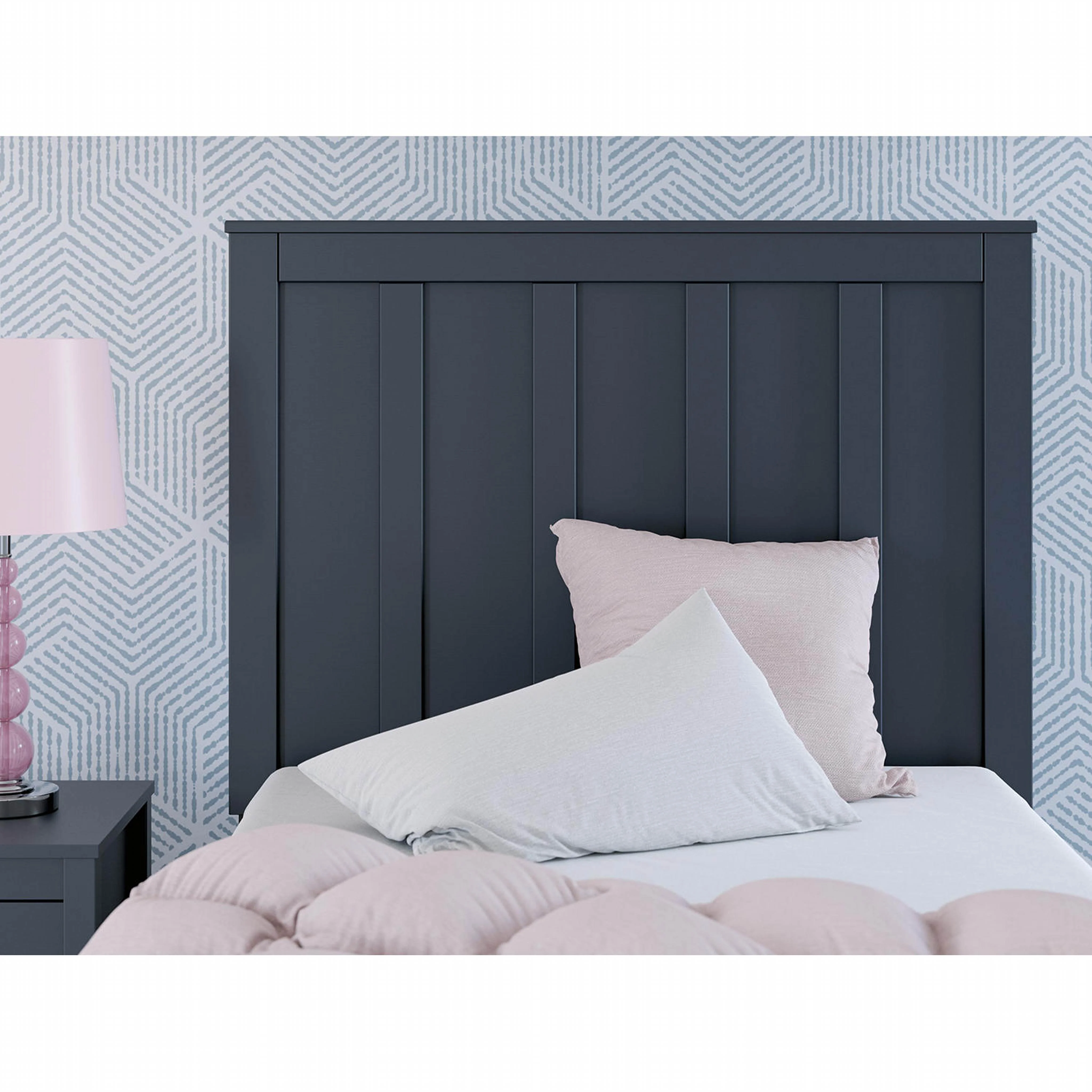 Simmenfort Panel Headboard - Navy Blue - Image 4
