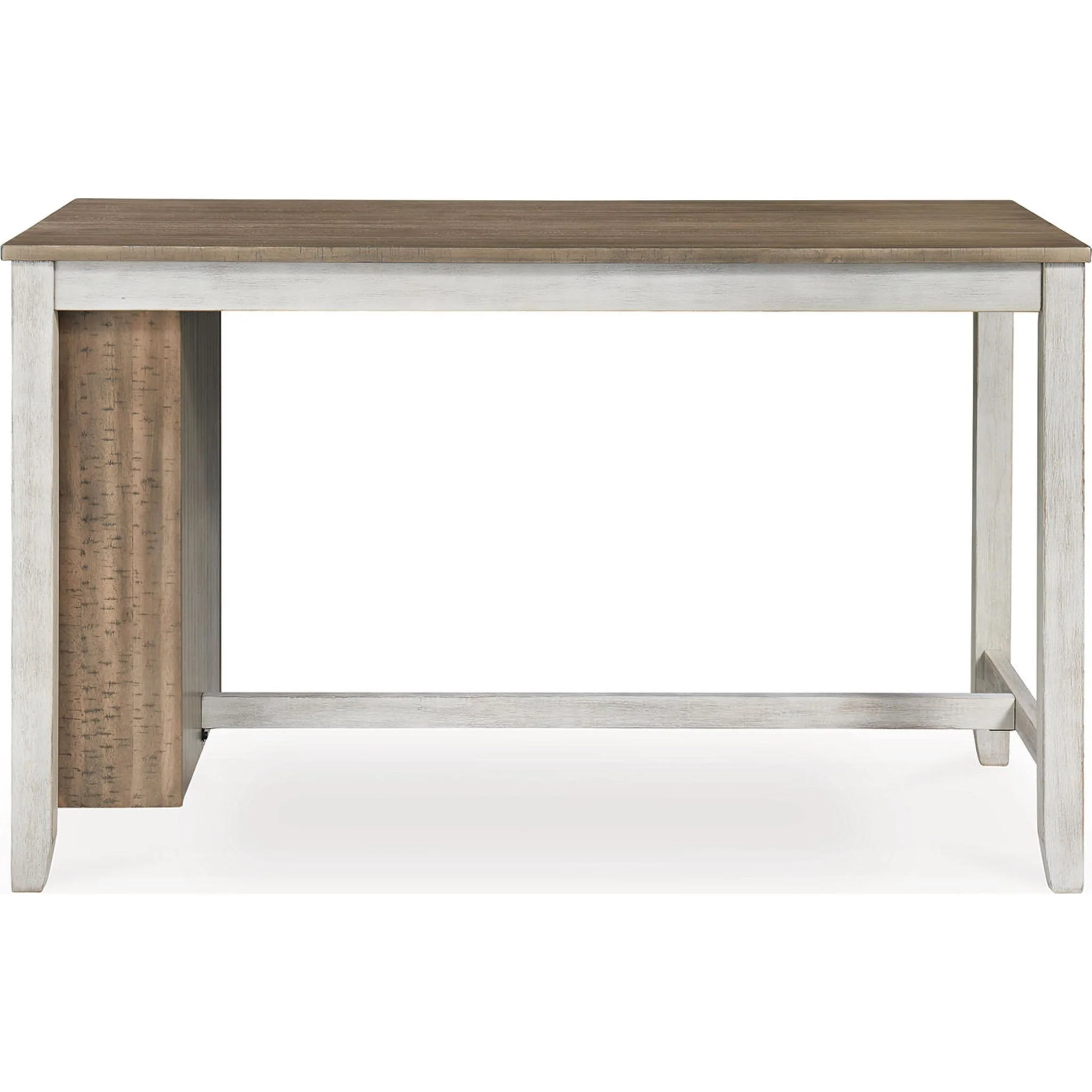 Skempton Counter Height Table - White/Light Brown - (D394-32) - Image 19