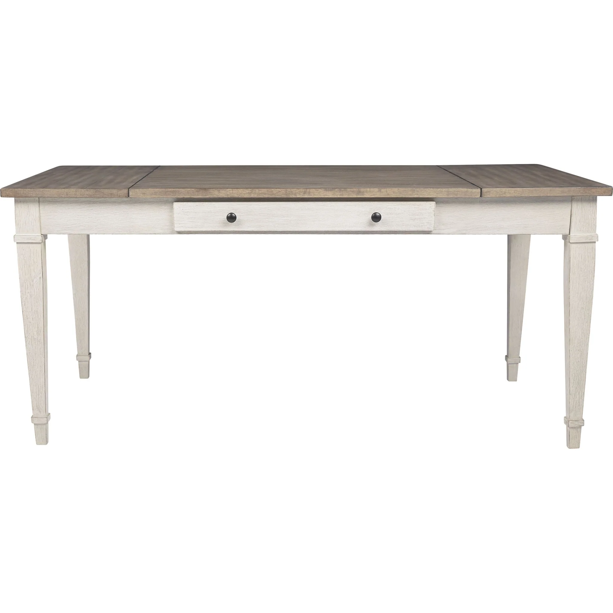 Skempton Dining Table - White/Light Brown - (D394-25) - Image 6