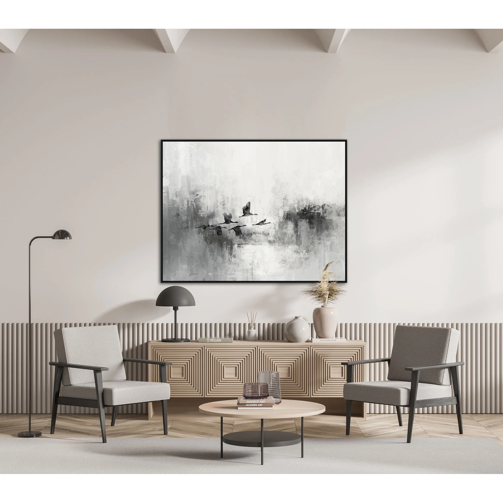 Soaring Shadows Wall Art 51.00" x 41.00" - Image 2