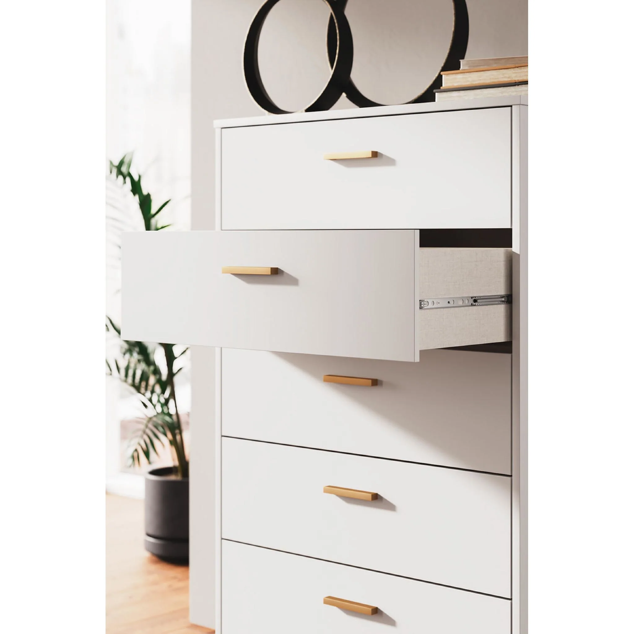 Socalle Chest - White/Goldtone - Image 11