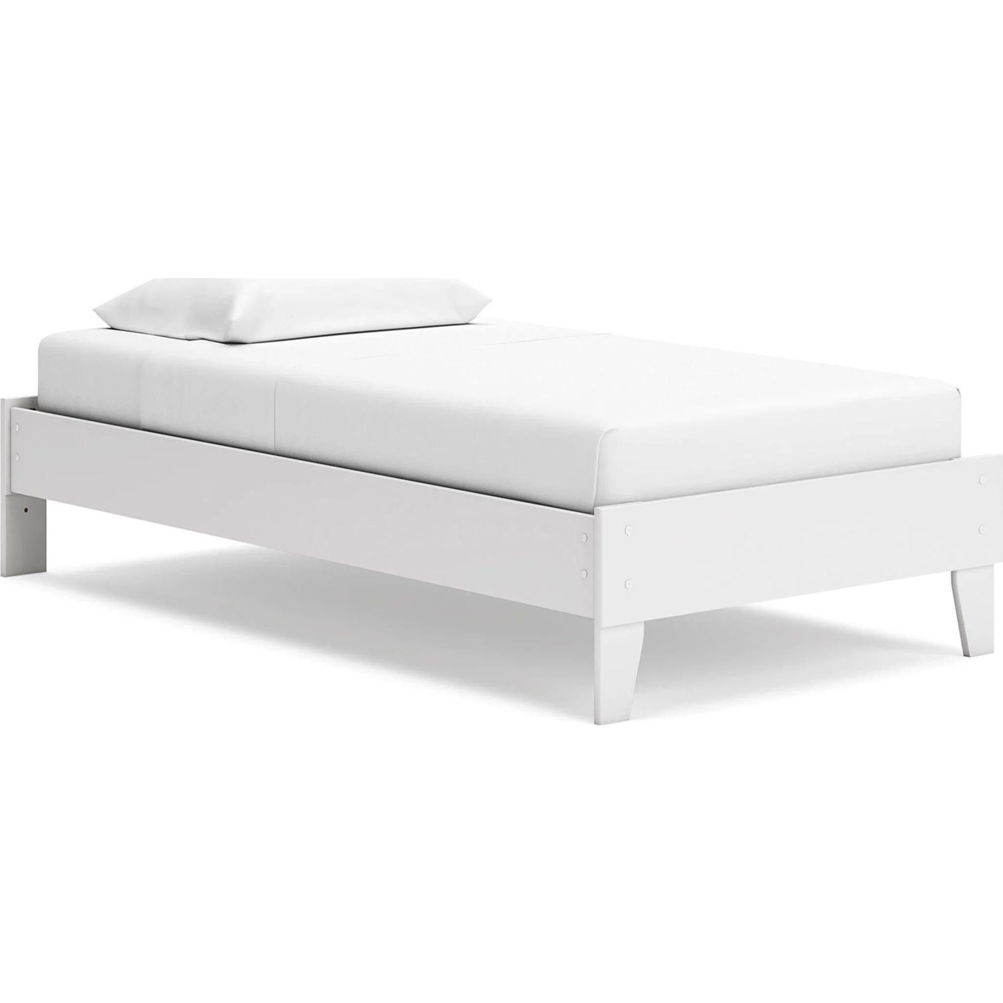 Socalle Twin Platform Bed - White
