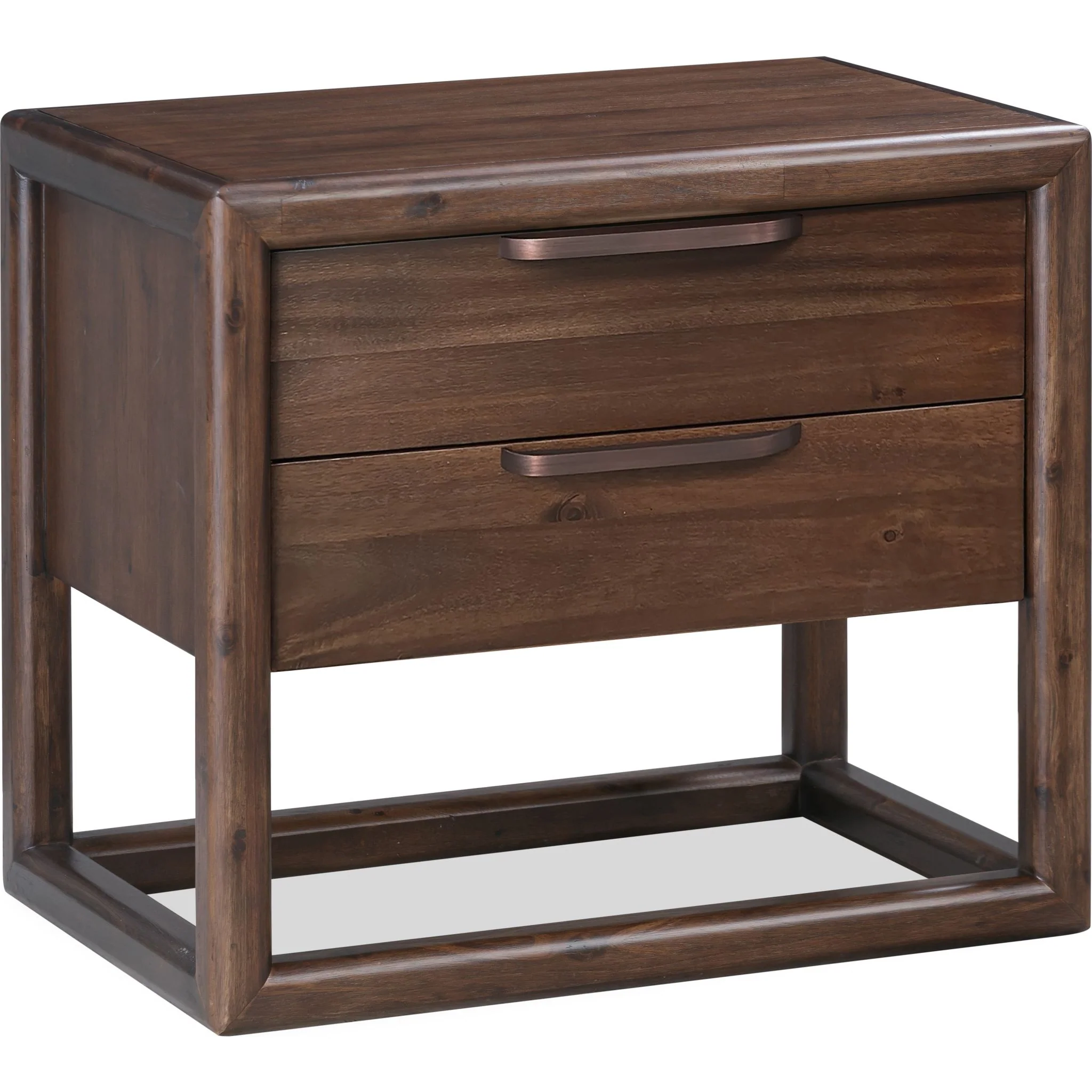 Sol 6 Piece Platform Bedroom - Brown Spice - Image 4