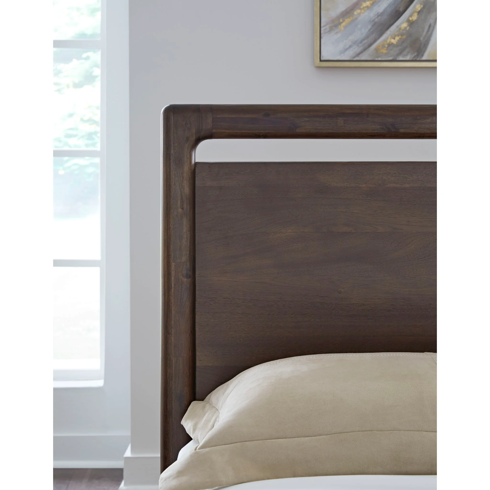 Sol Full Platform Bed - Brown Spice - Image 9