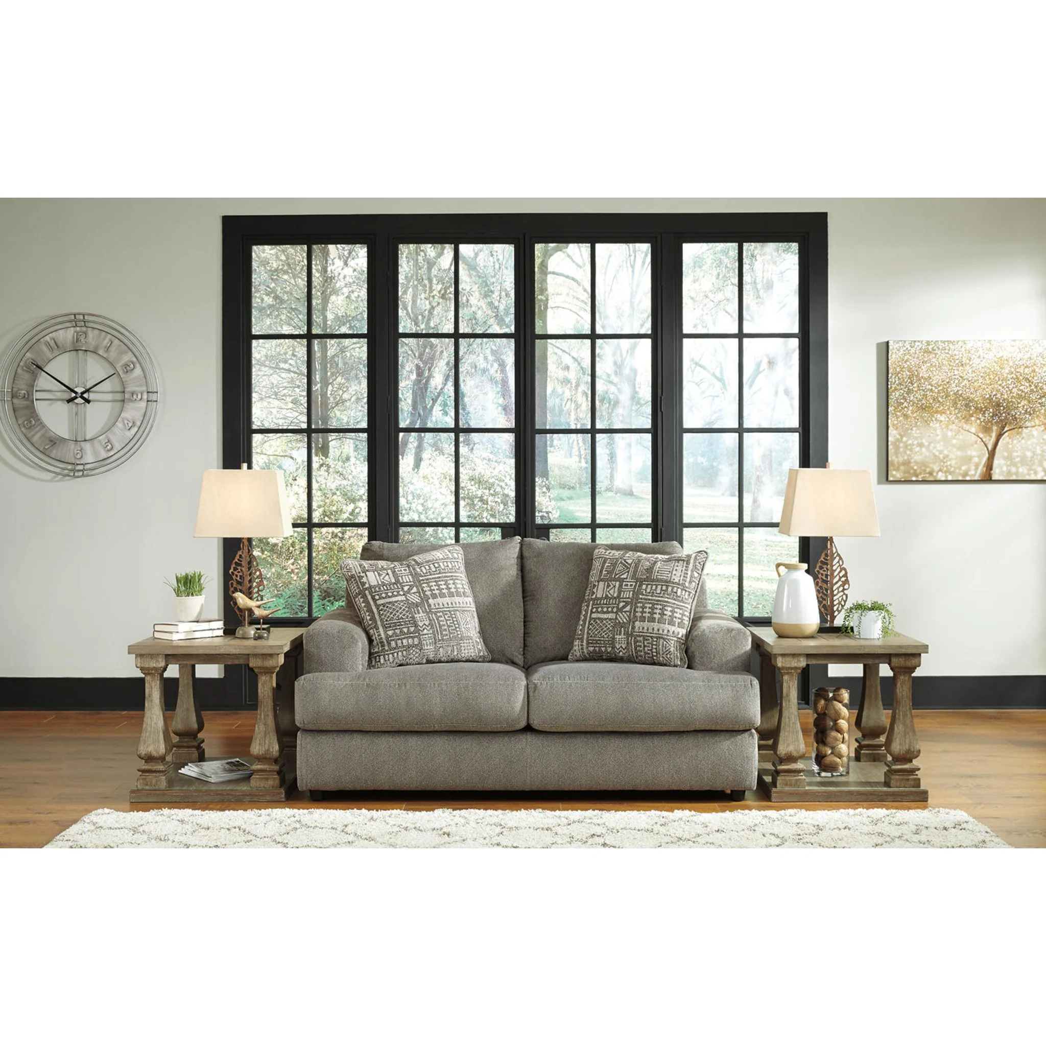 Soletren Loveseat - Ash - Image 10
