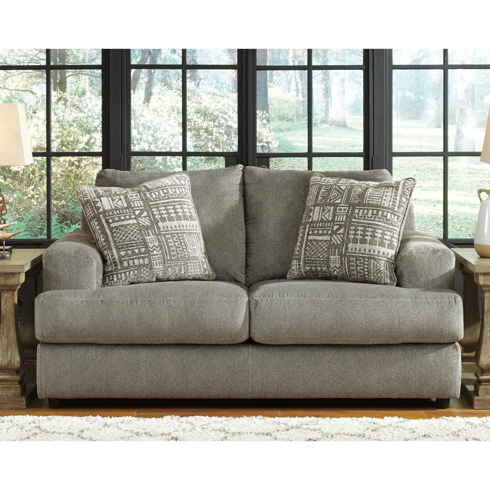 Soletren Loveseat - Ash - Image 13