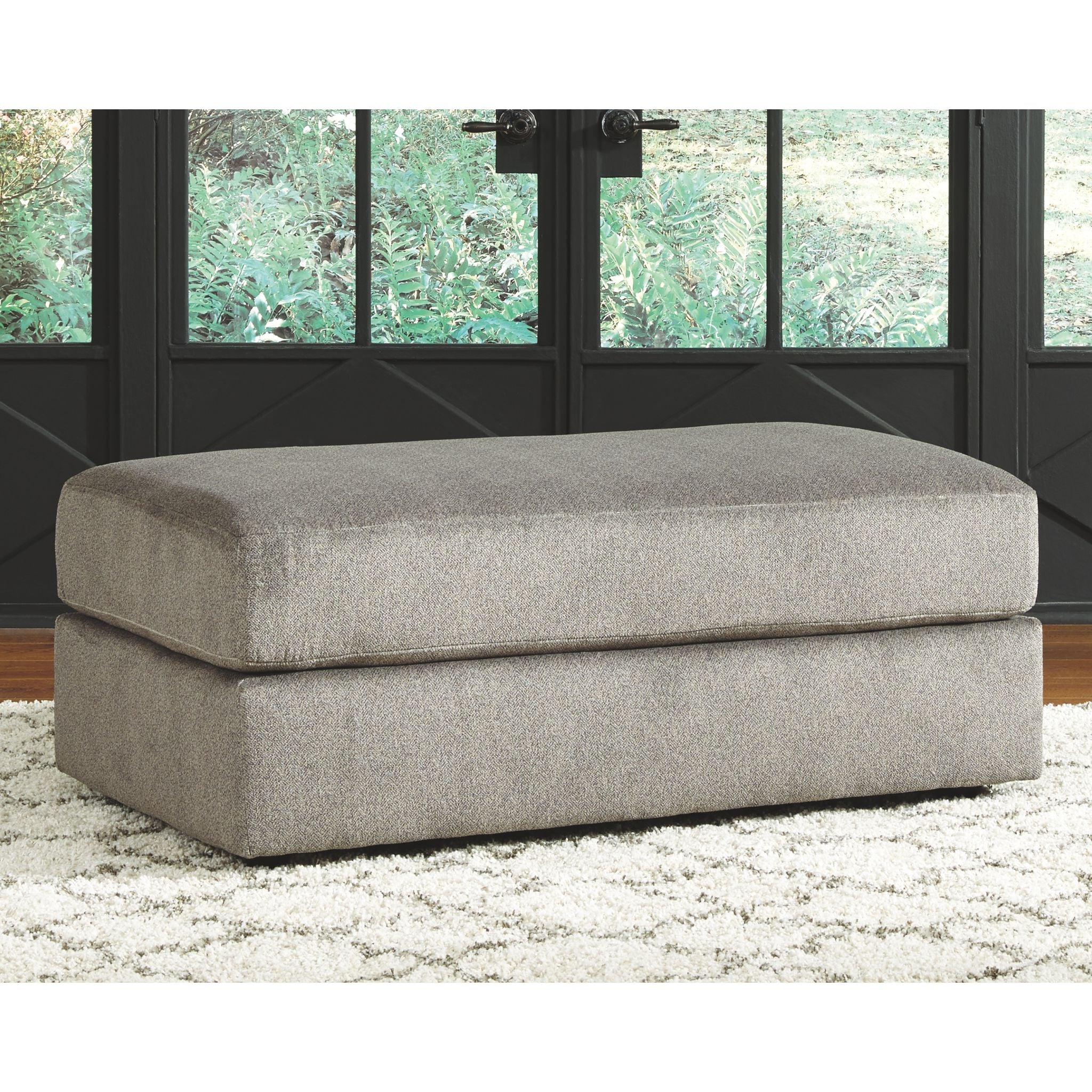 Soletren Oversized Accent Ottoman - Ash - Image 2