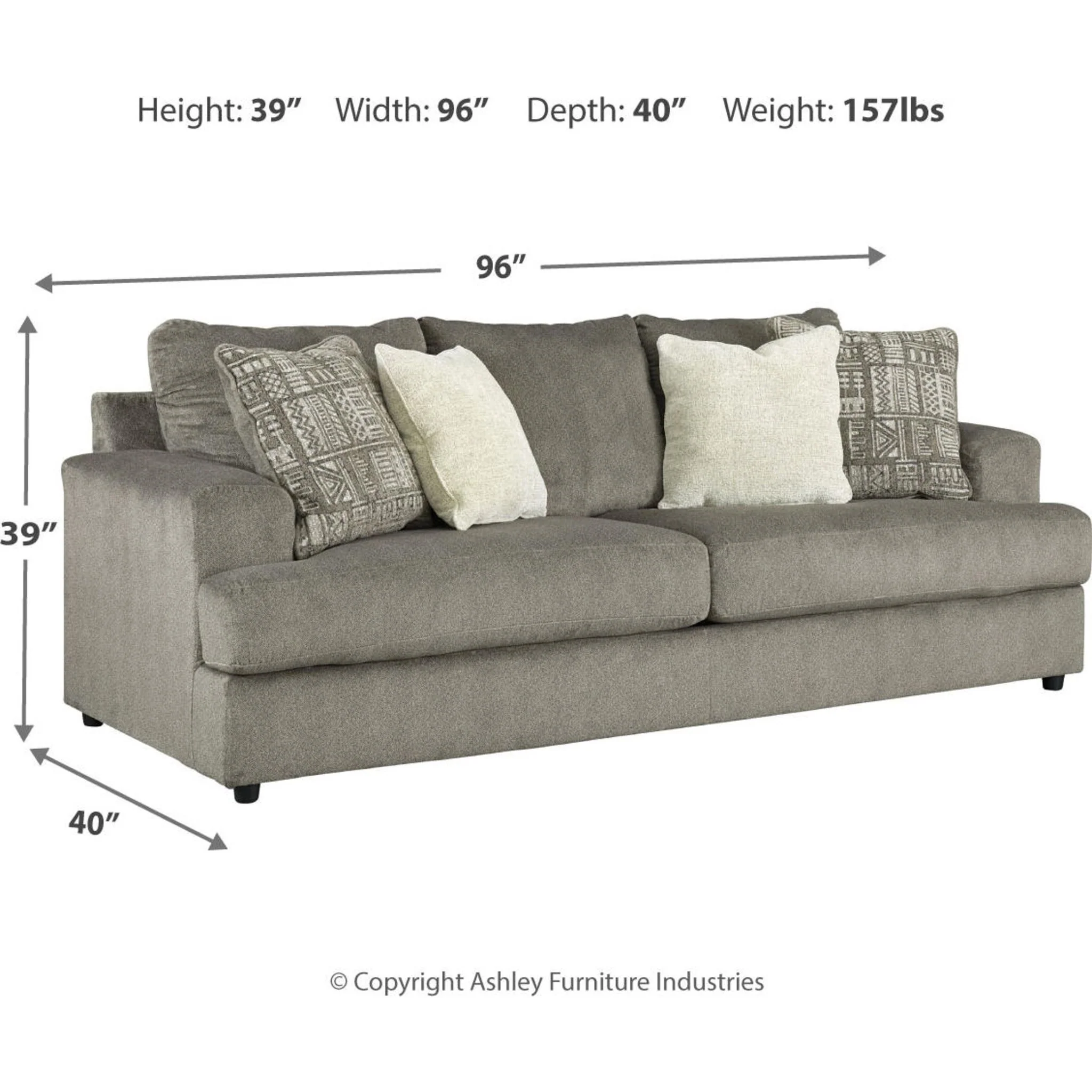 Soletren Sofa - Ash - Image 21