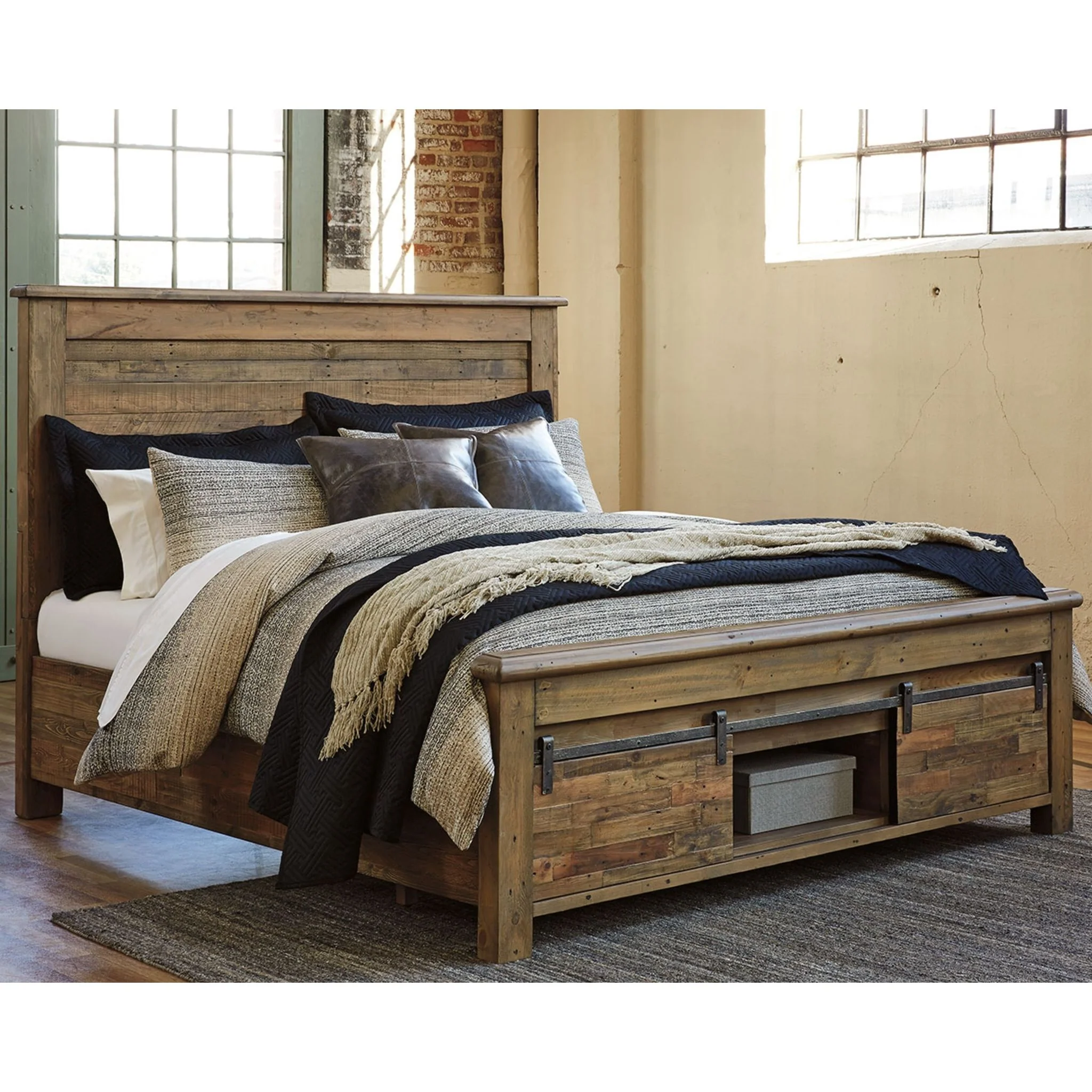 Sommerford 3 Piece Bed with Storage - Image 2