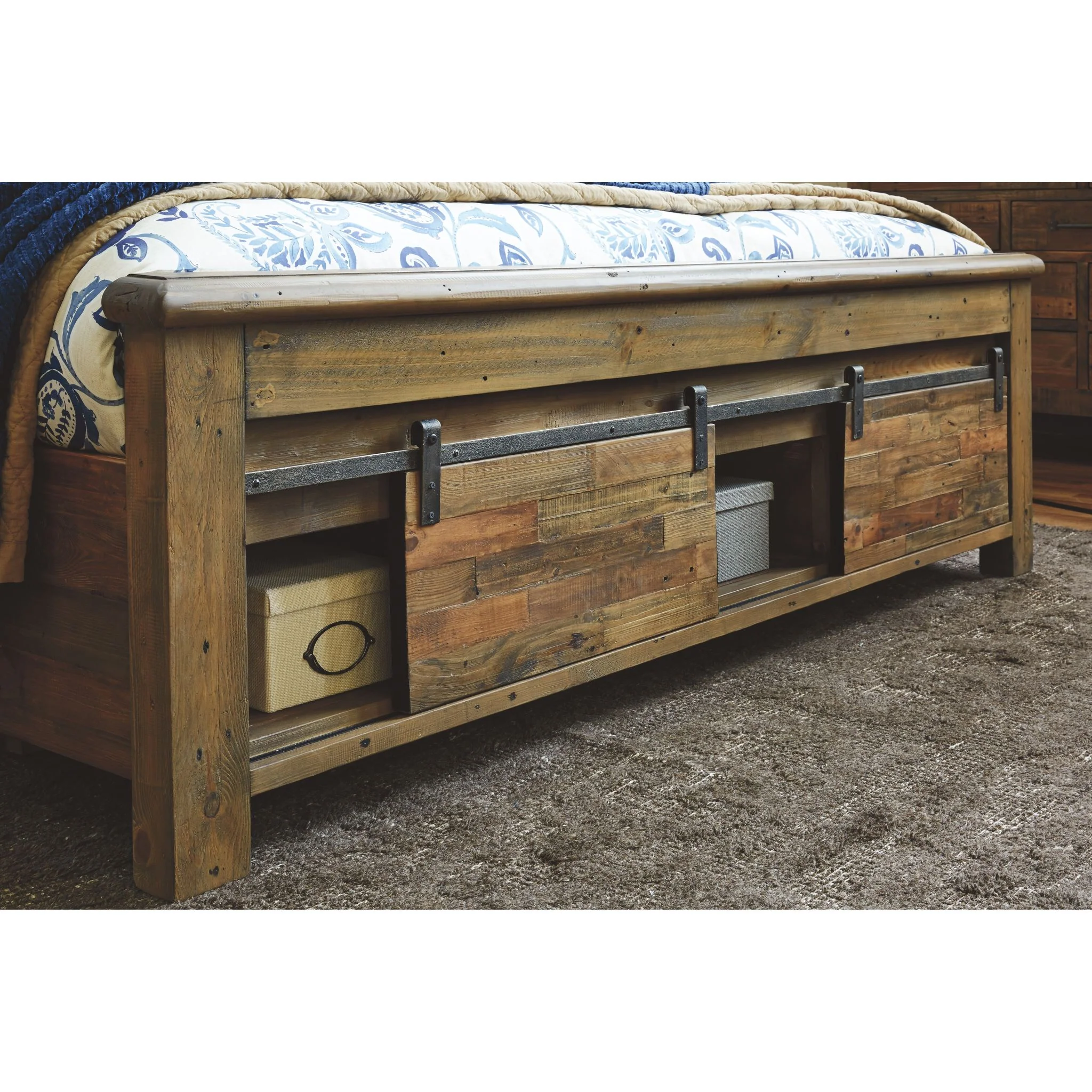 Sommerford 3 Piece Bed with Storage - Image 3