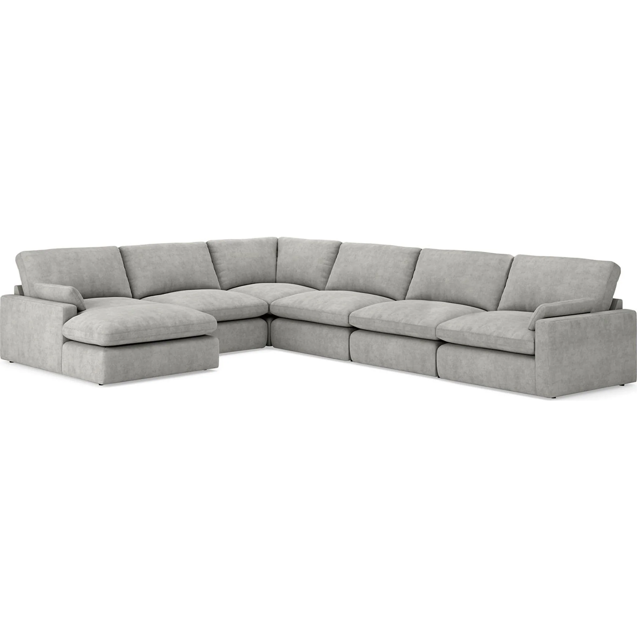 Sophie 6 Piece Modular Sectional with Chaise - Image 7