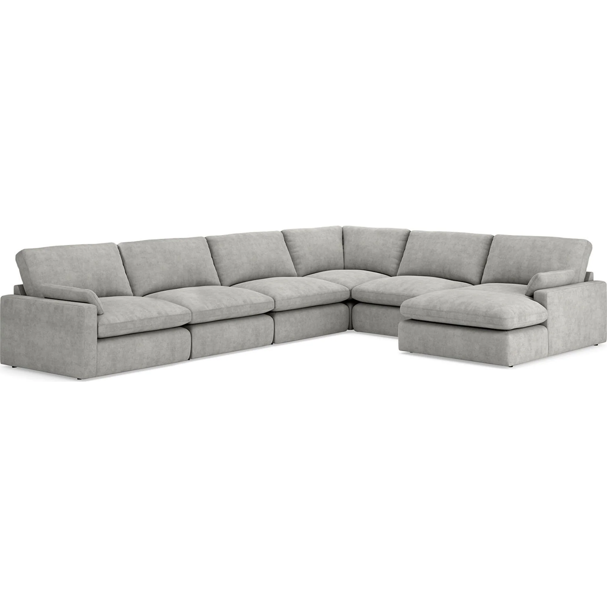 Sophie 6 Piece Modular Sectional with Chaise - Image 8
