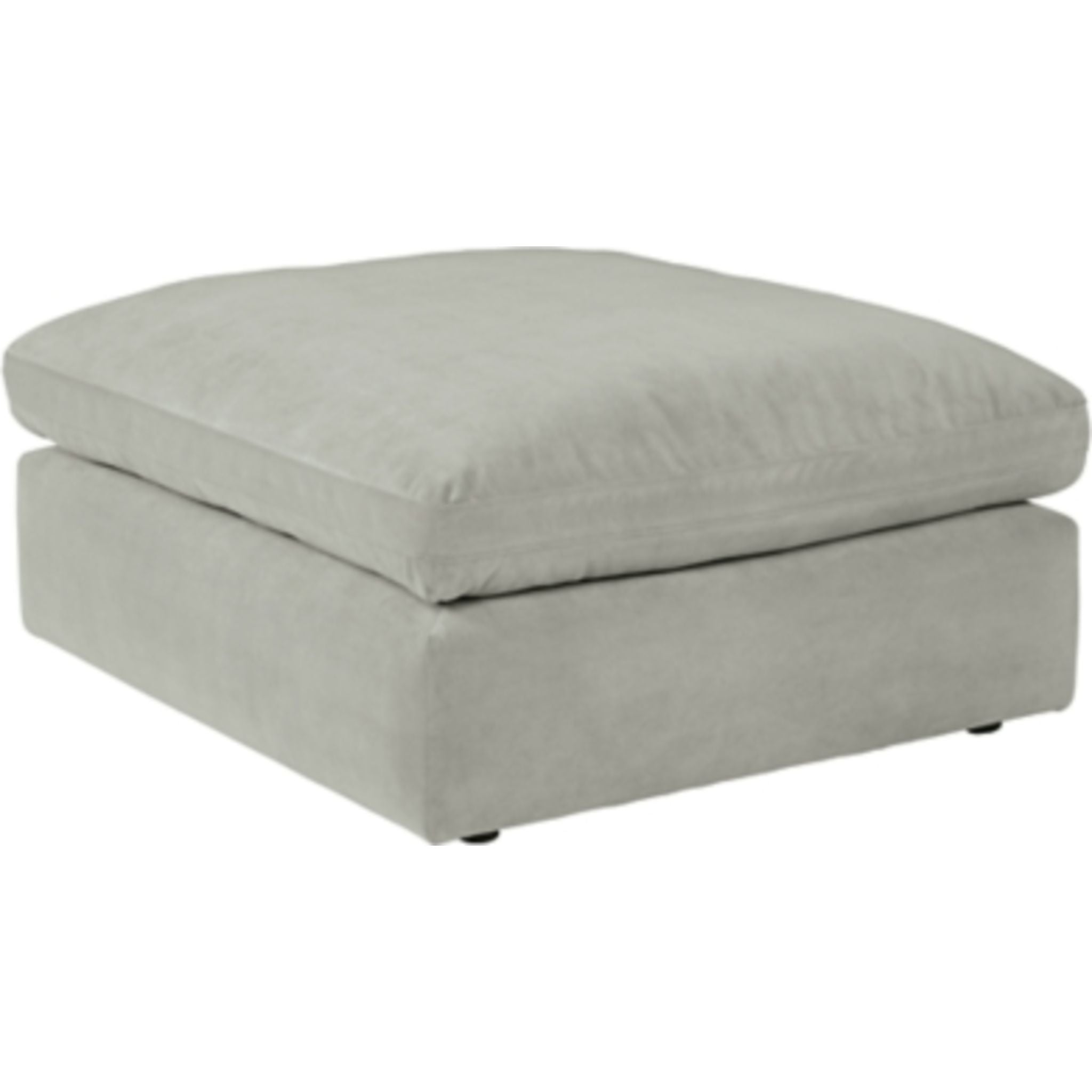 Sophie Oversized Accent Ottoman - Cloud
