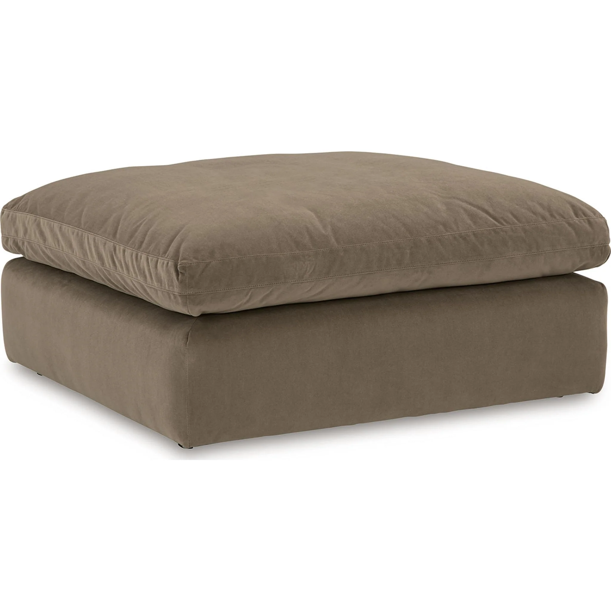 Sophie Oversized Accent Ottoman - Cocoa