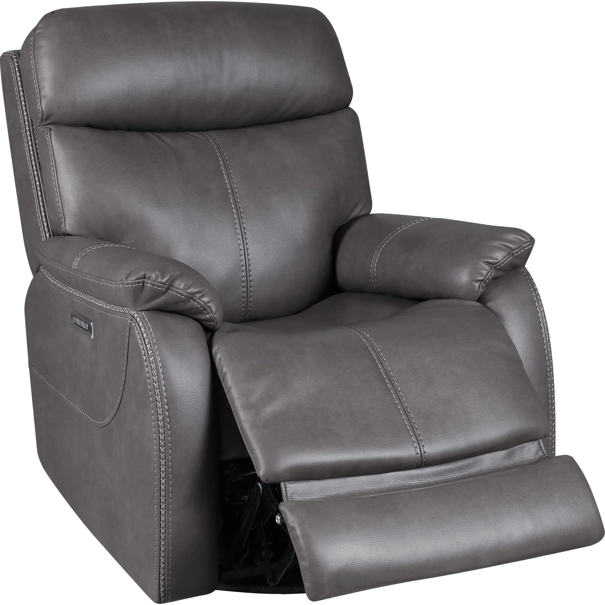 Sorrento Power Swivel Chair - Capriccio Gunmetal - Image 2