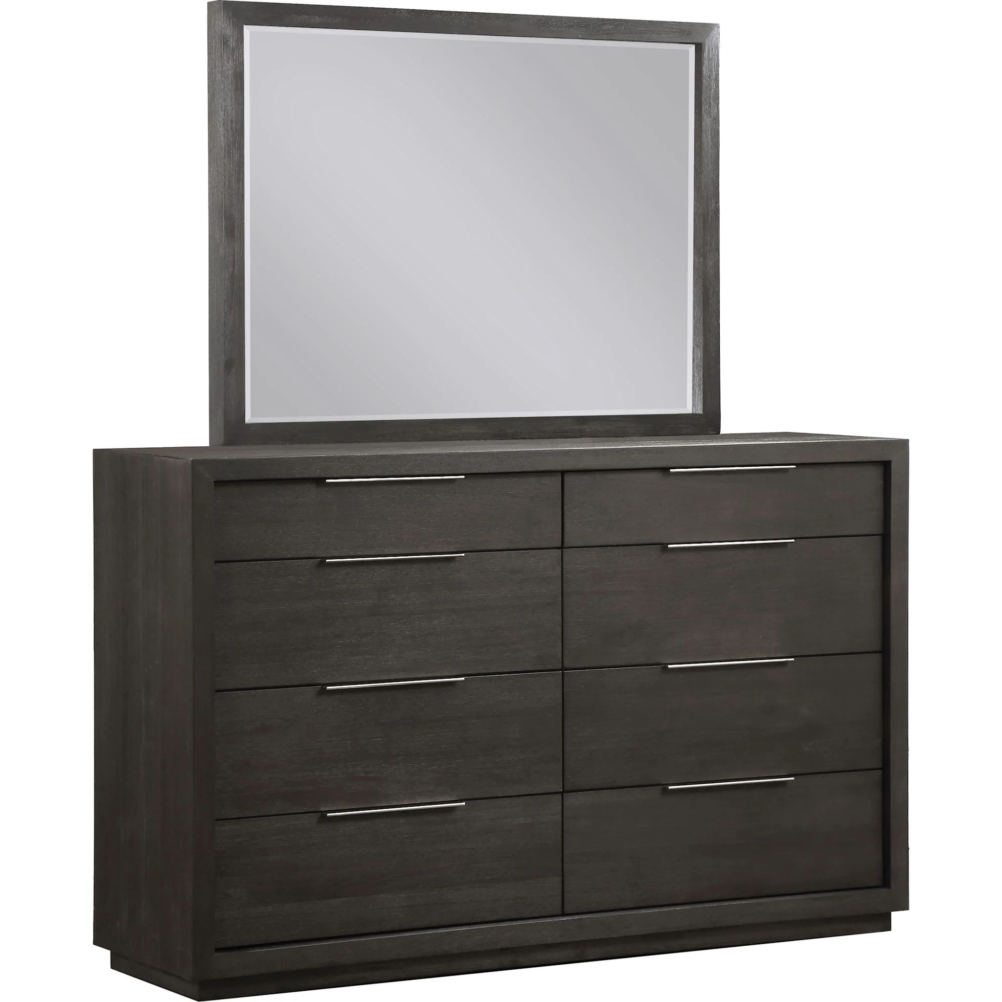 Stafford 6 Piece Full Storage Bedroom - Basalt Grey - Image 6