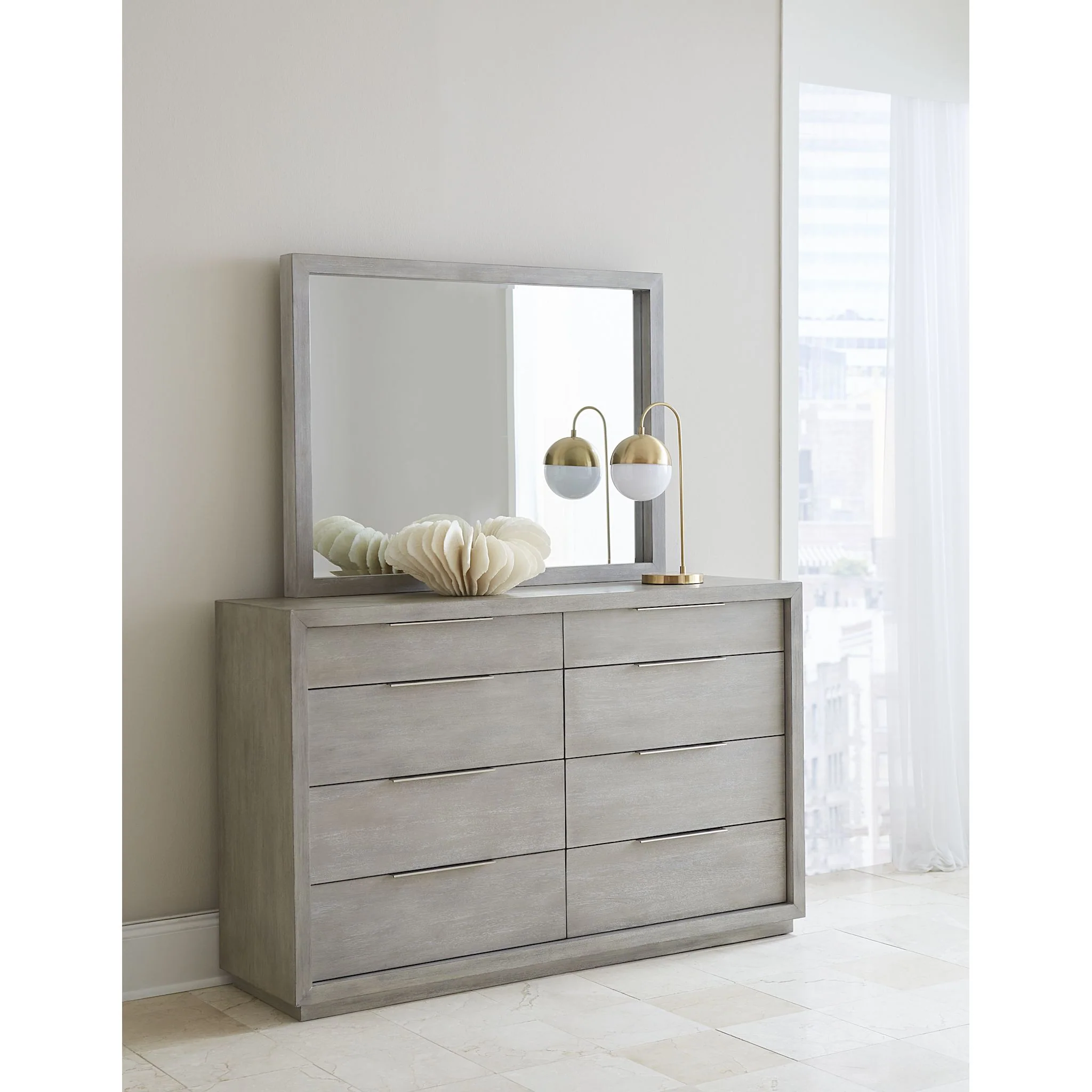 Stafford 6 Piece King Storage Bedroom - Mineral - Image 10