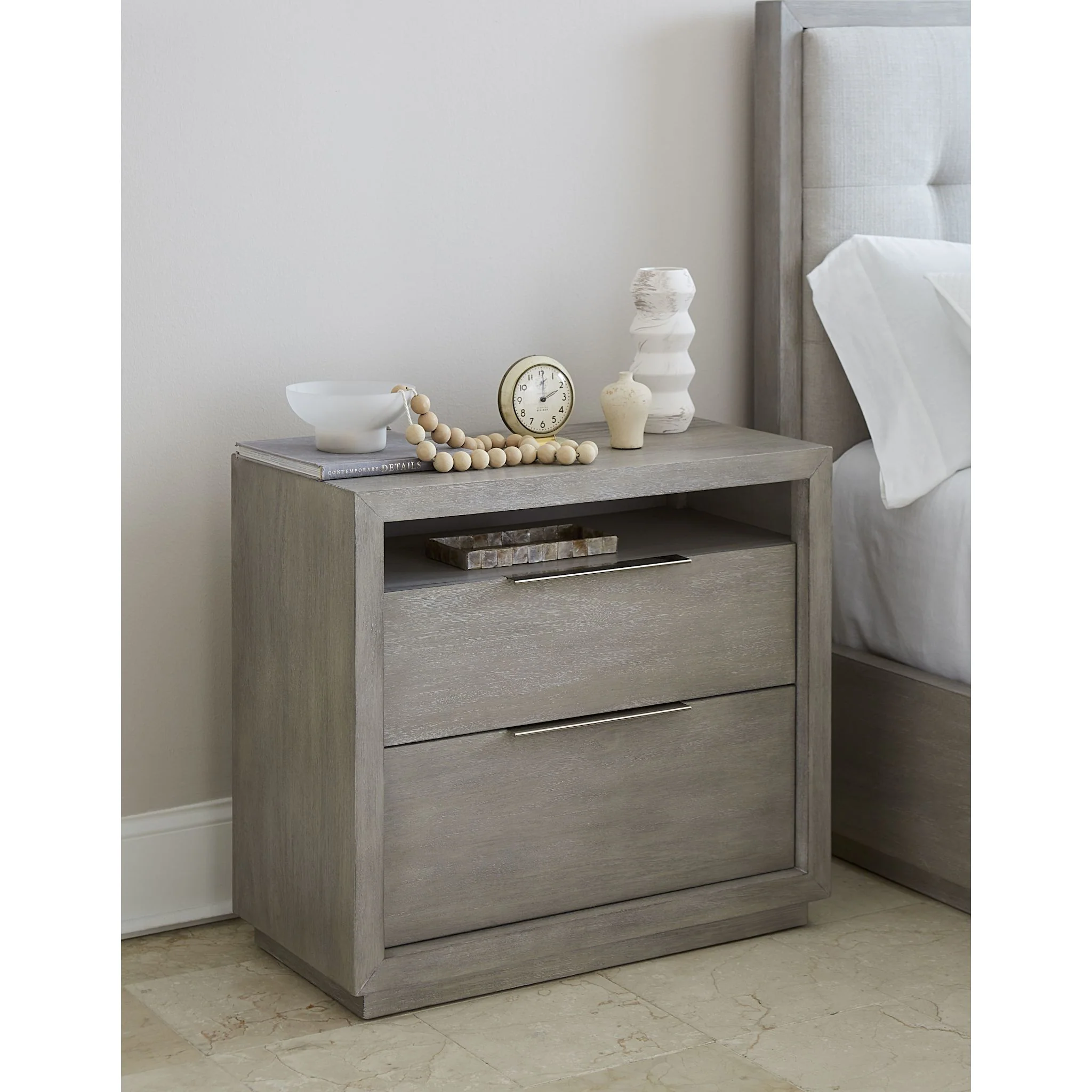 Stafford 6 Piece King Storage Bedroom - Mineral - Image 12