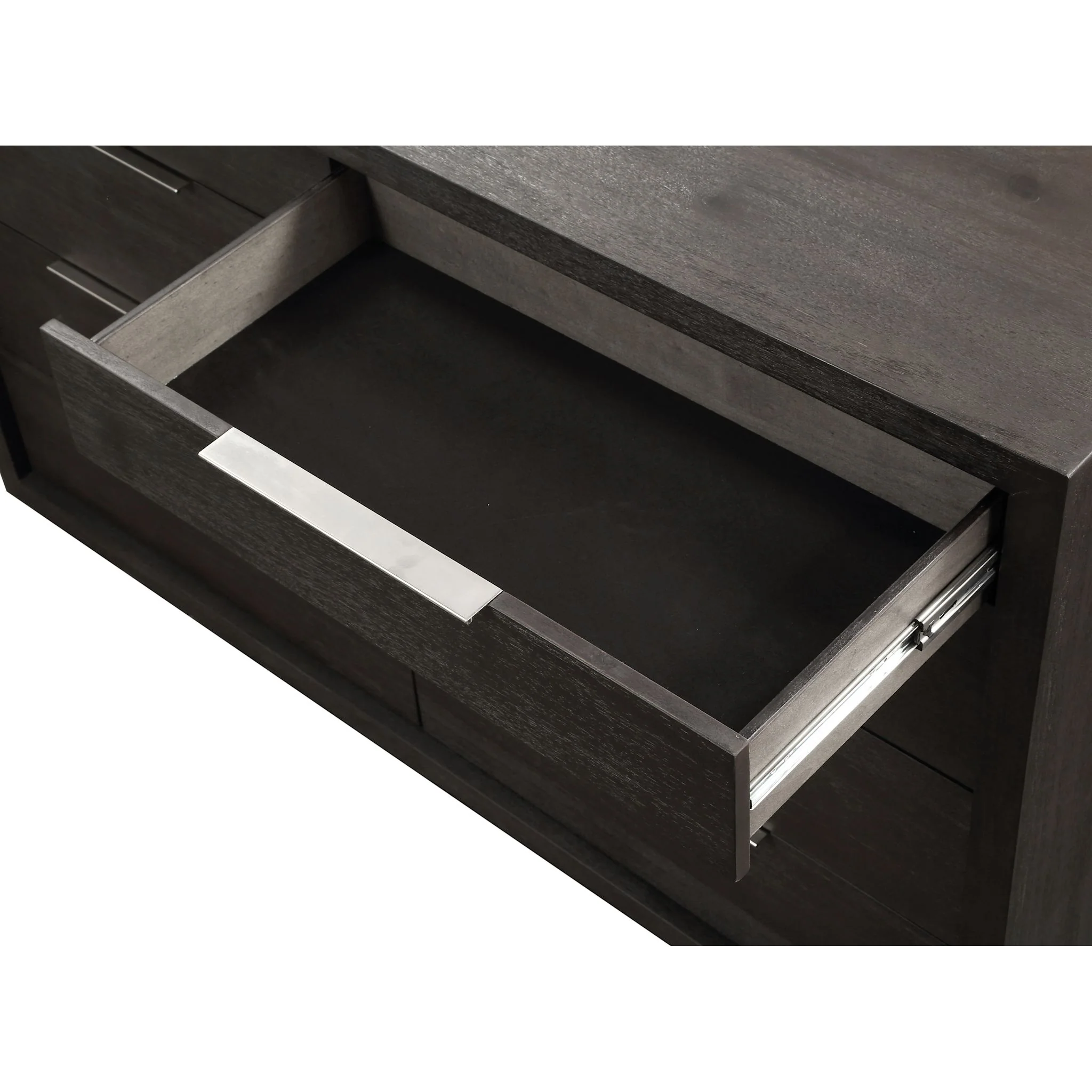 Stafford 6 Piece Queen Platform Bedroom - Basalt Grey - Image 6
