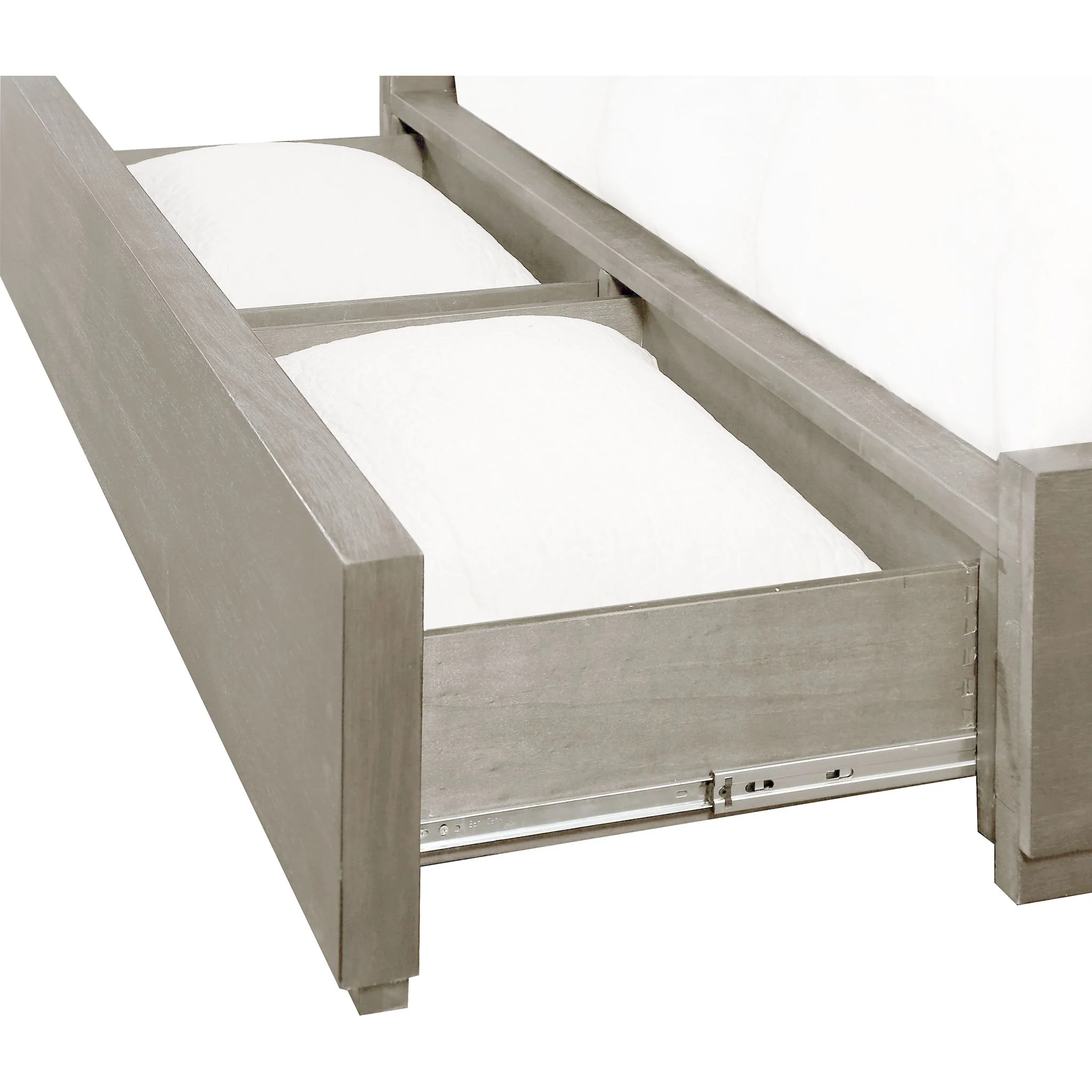 Stafford 6 Piece Queen Storage Bedroom - Mineral - Image 4