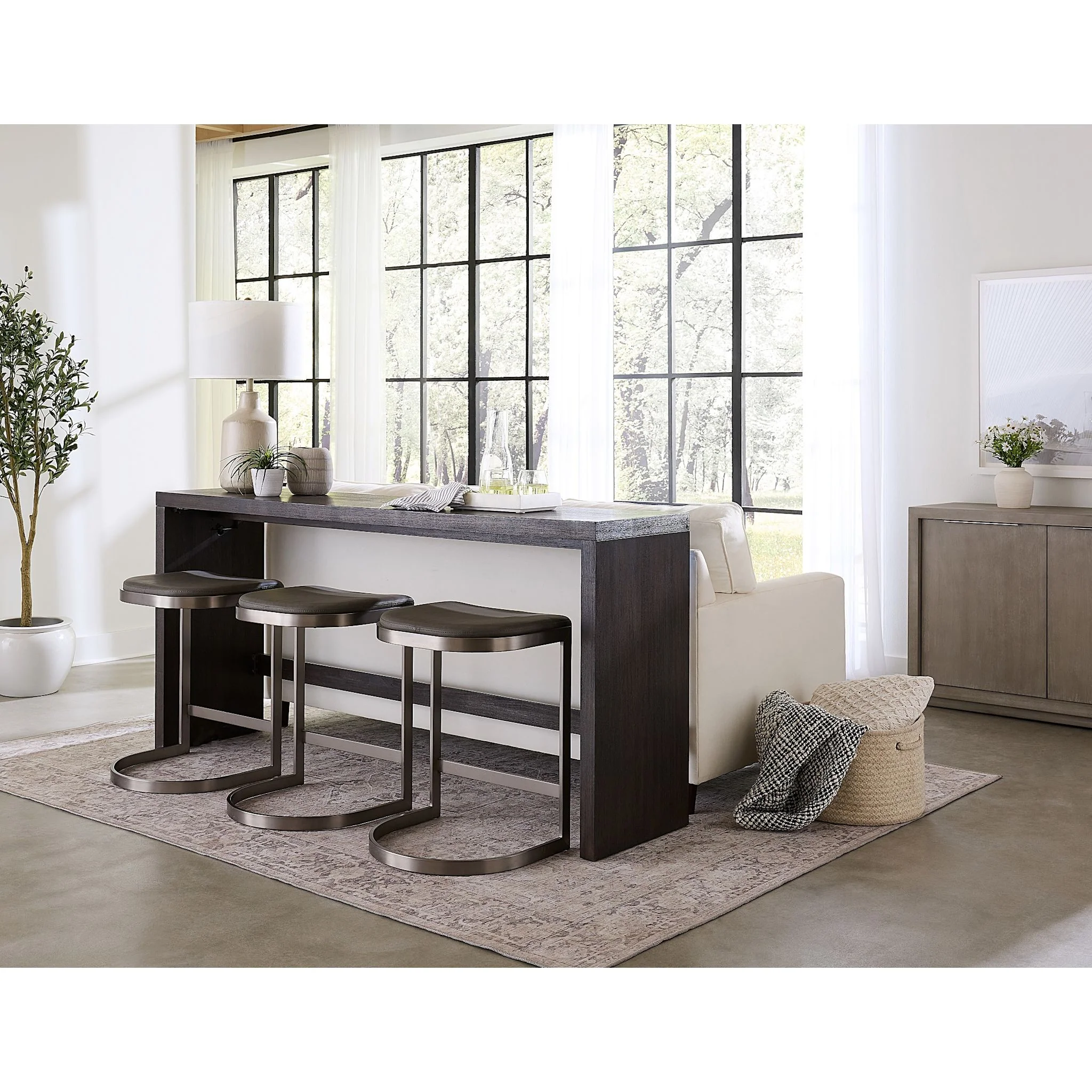 Stafford Bar Table - Basalt Grey - (AZU567) - Image 4