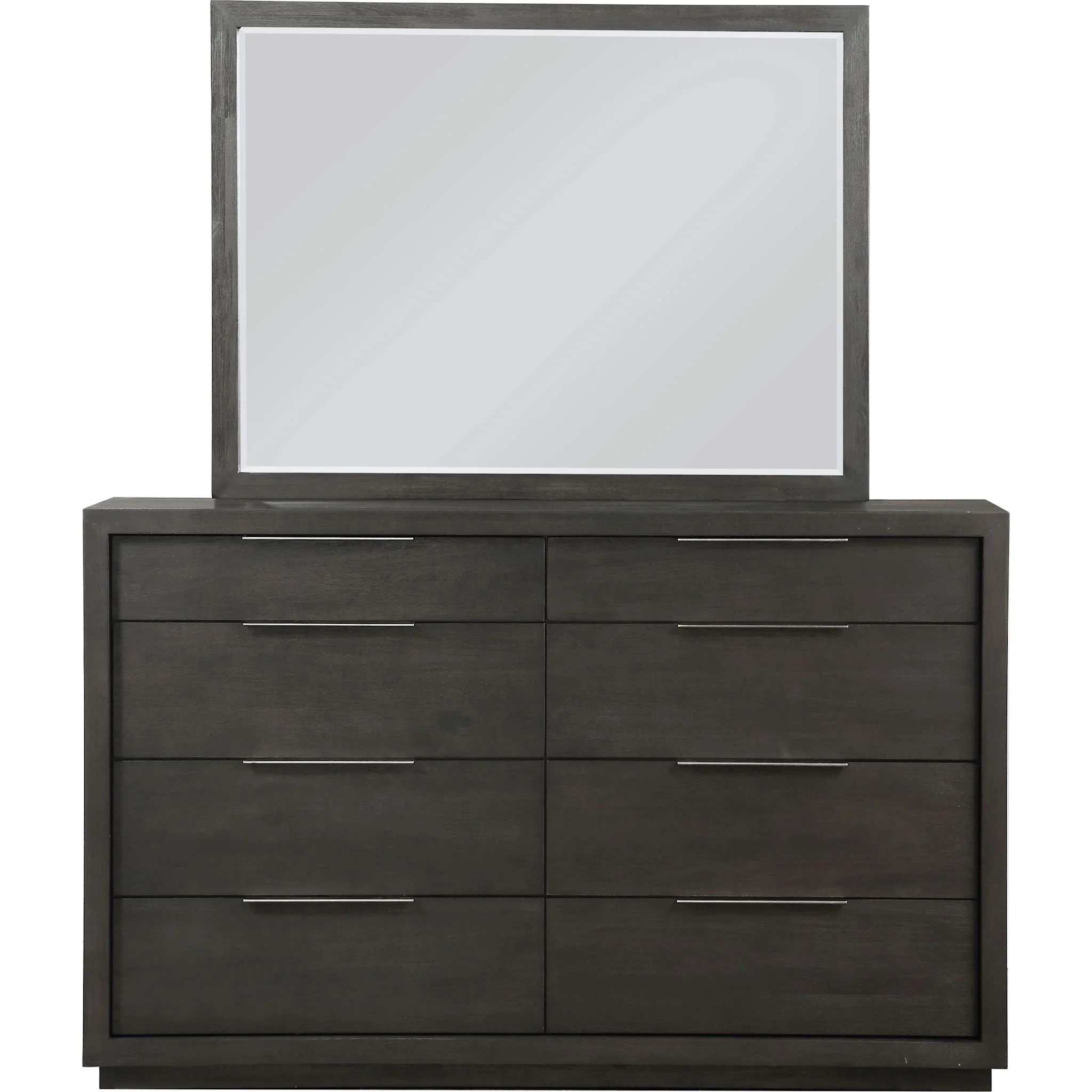 Stafford Dresser and Mirror - Basalt Grey - Image 3