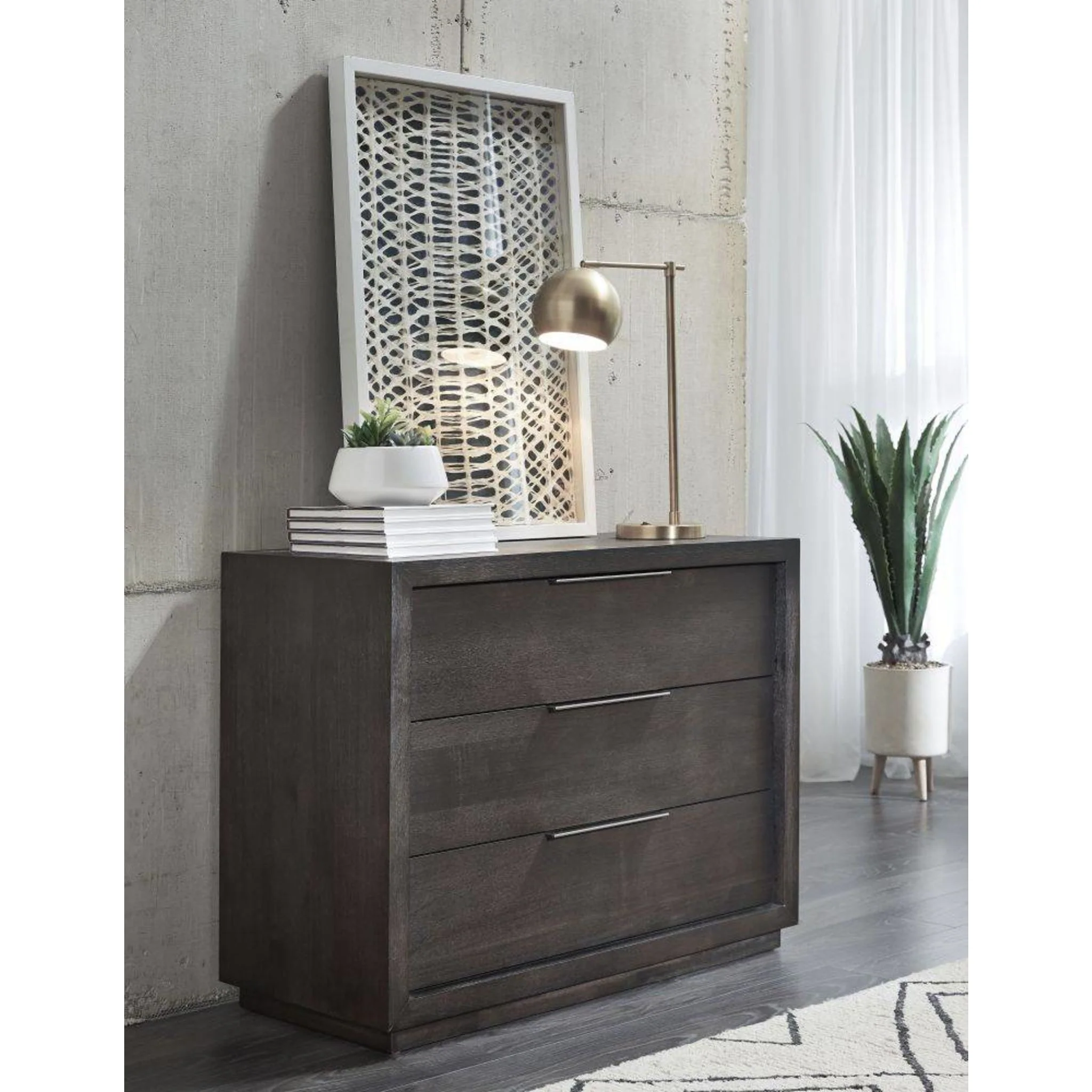 Stafford Nightstand - Basalt Grey - Image 2
