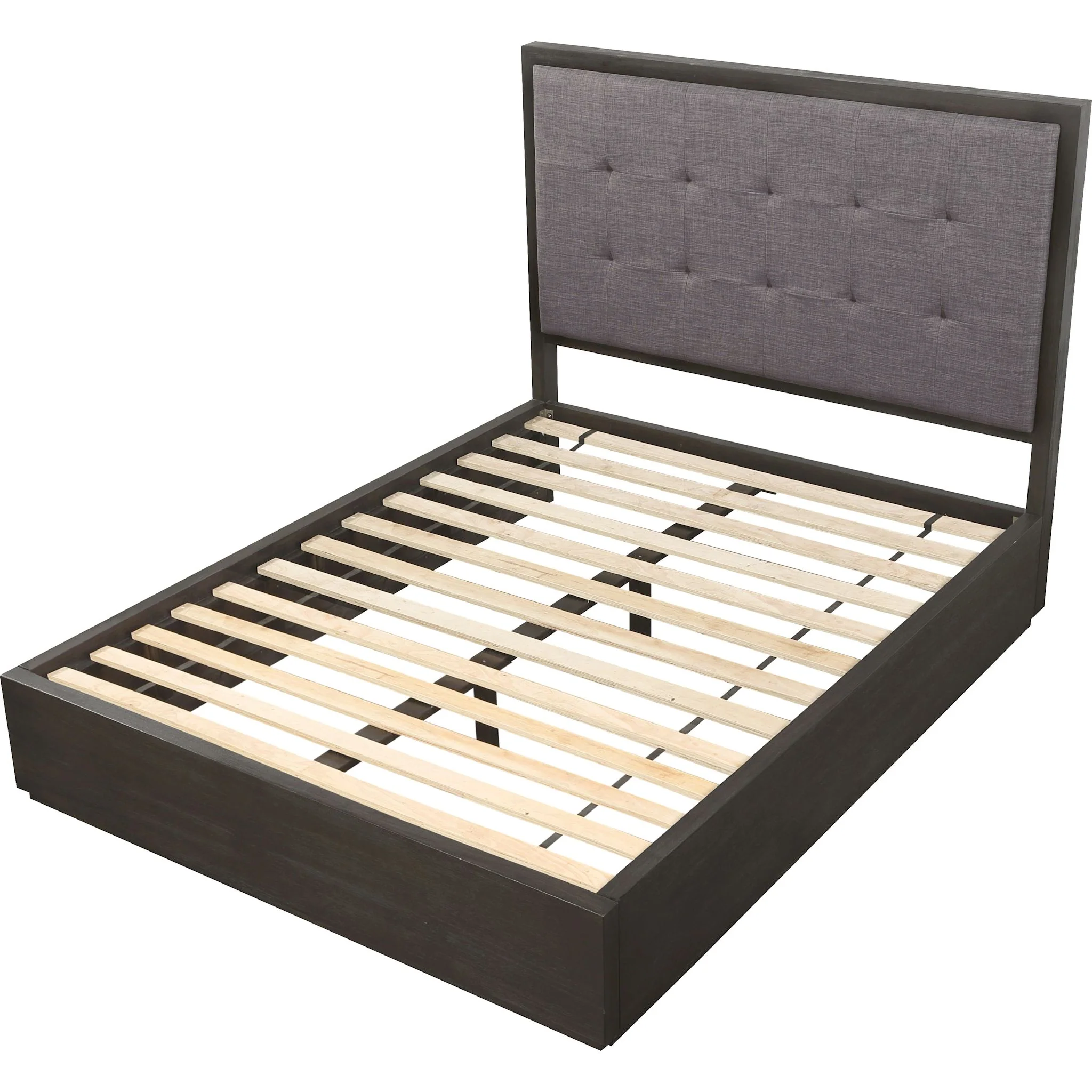 Stafford Queen Platform Bed - Basalt Grey - Image 5