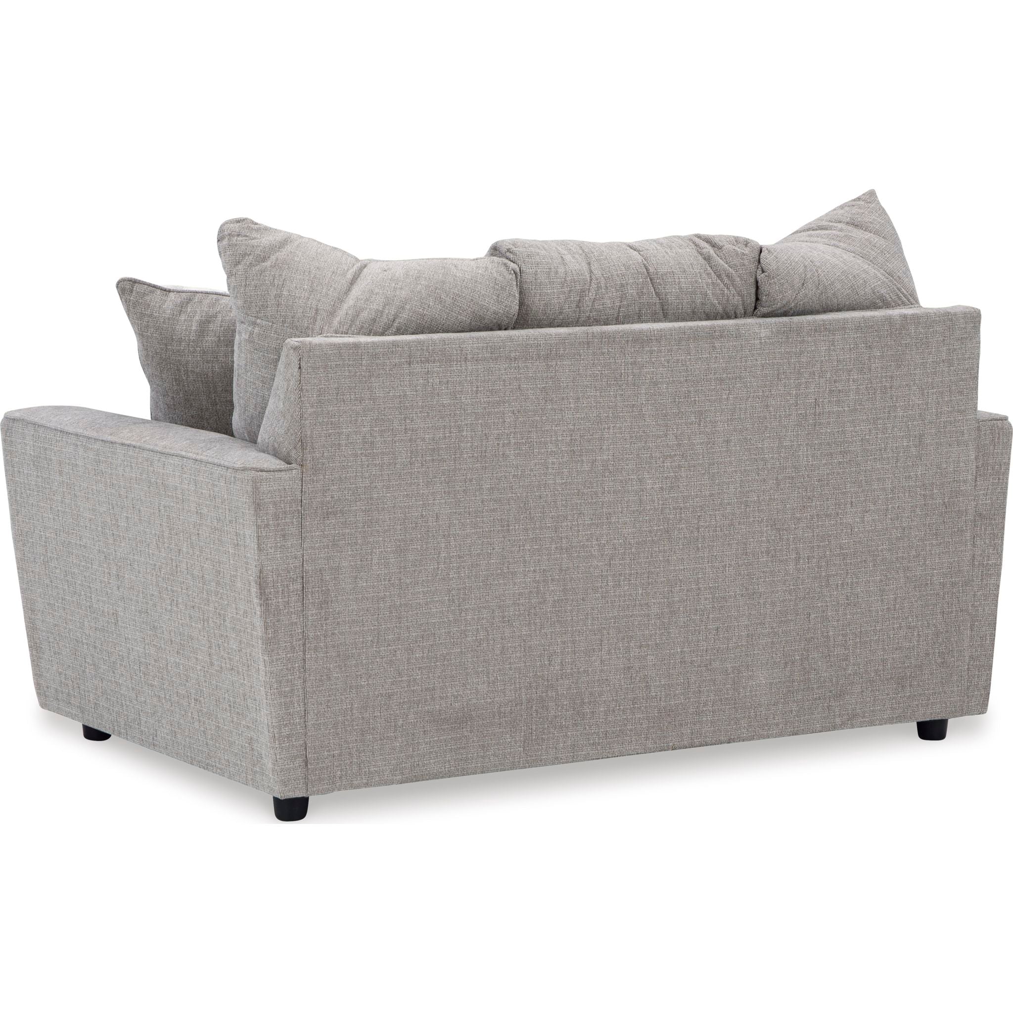 Stairatt Loveseat - Gravel - Image 10
