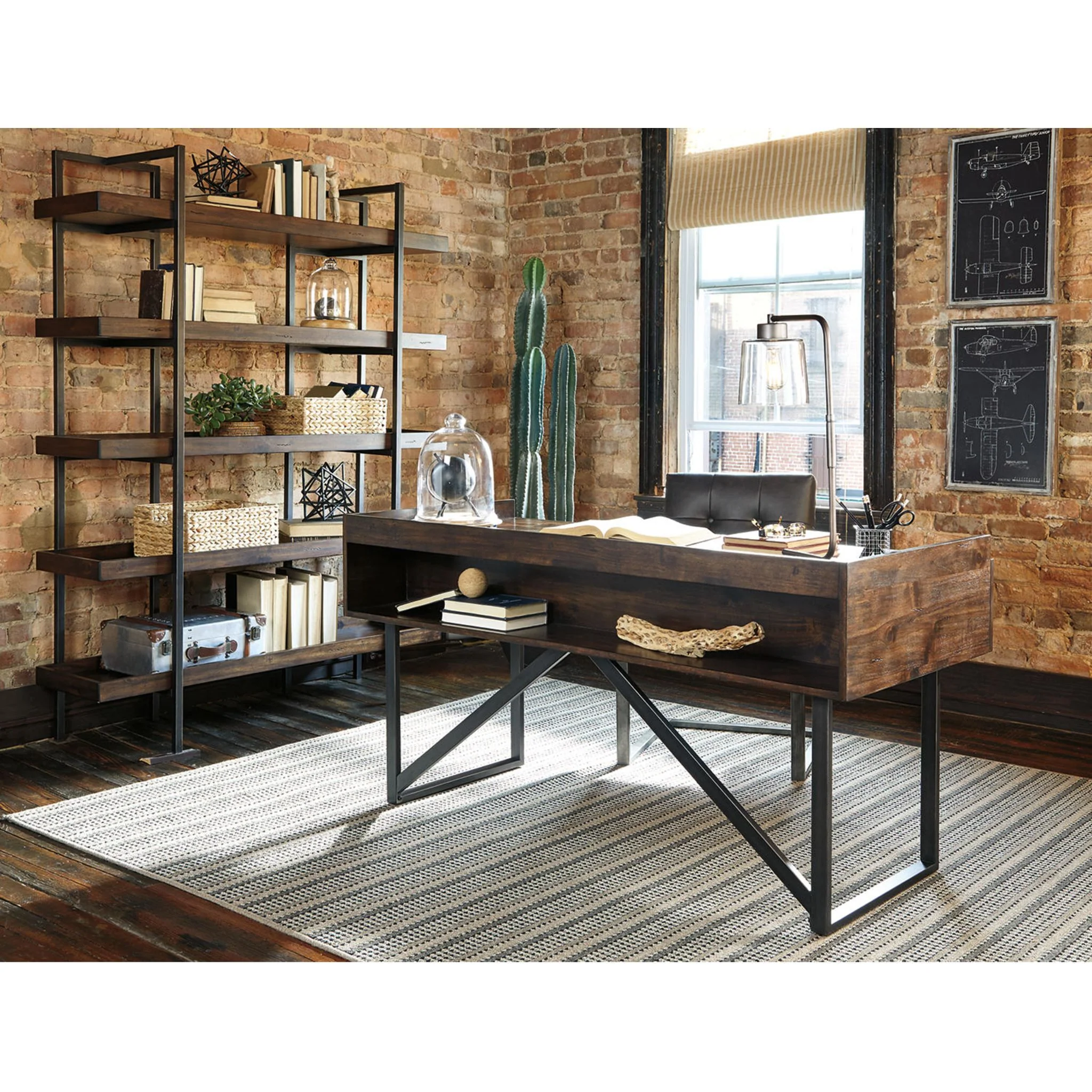 Starmore Desk - Brown - Image 8