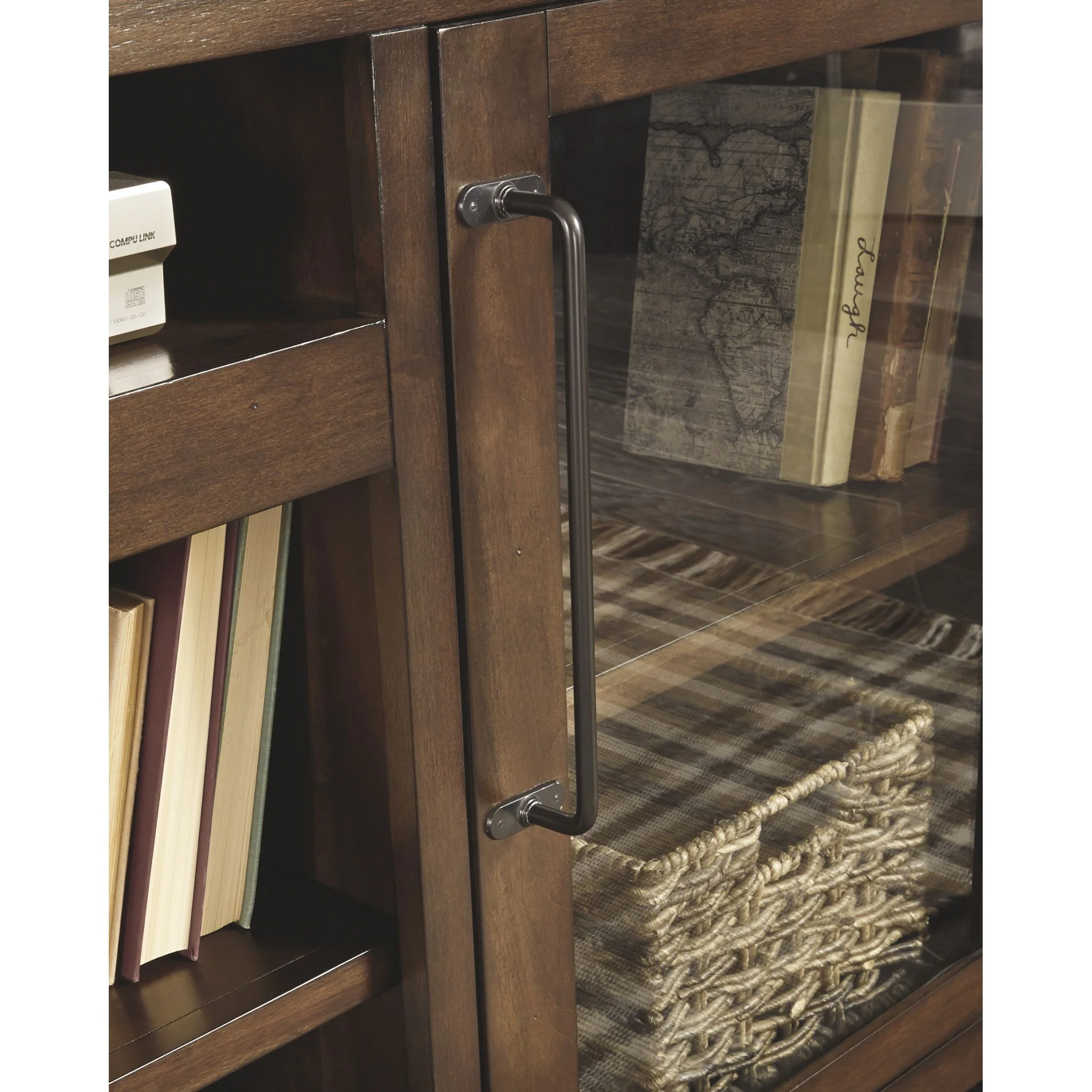 Starmore TV Stand with Fireplace - Brown - Image 3