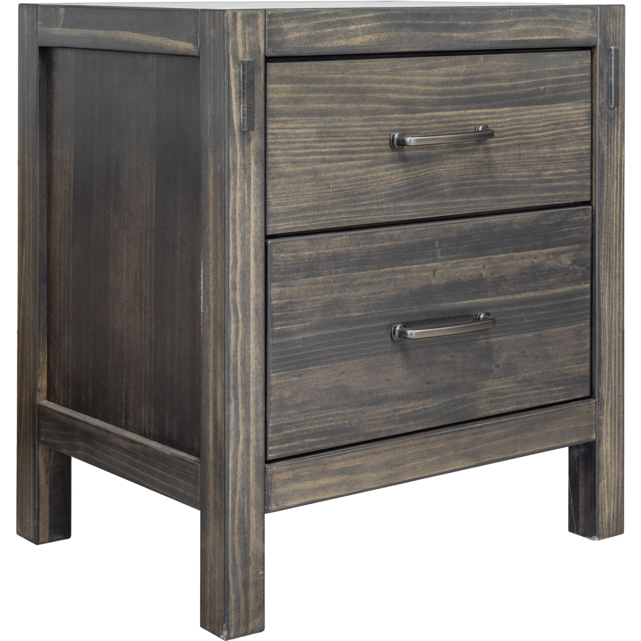Stella 6 Piece Panel Bedroom - Charcoal - Image 5