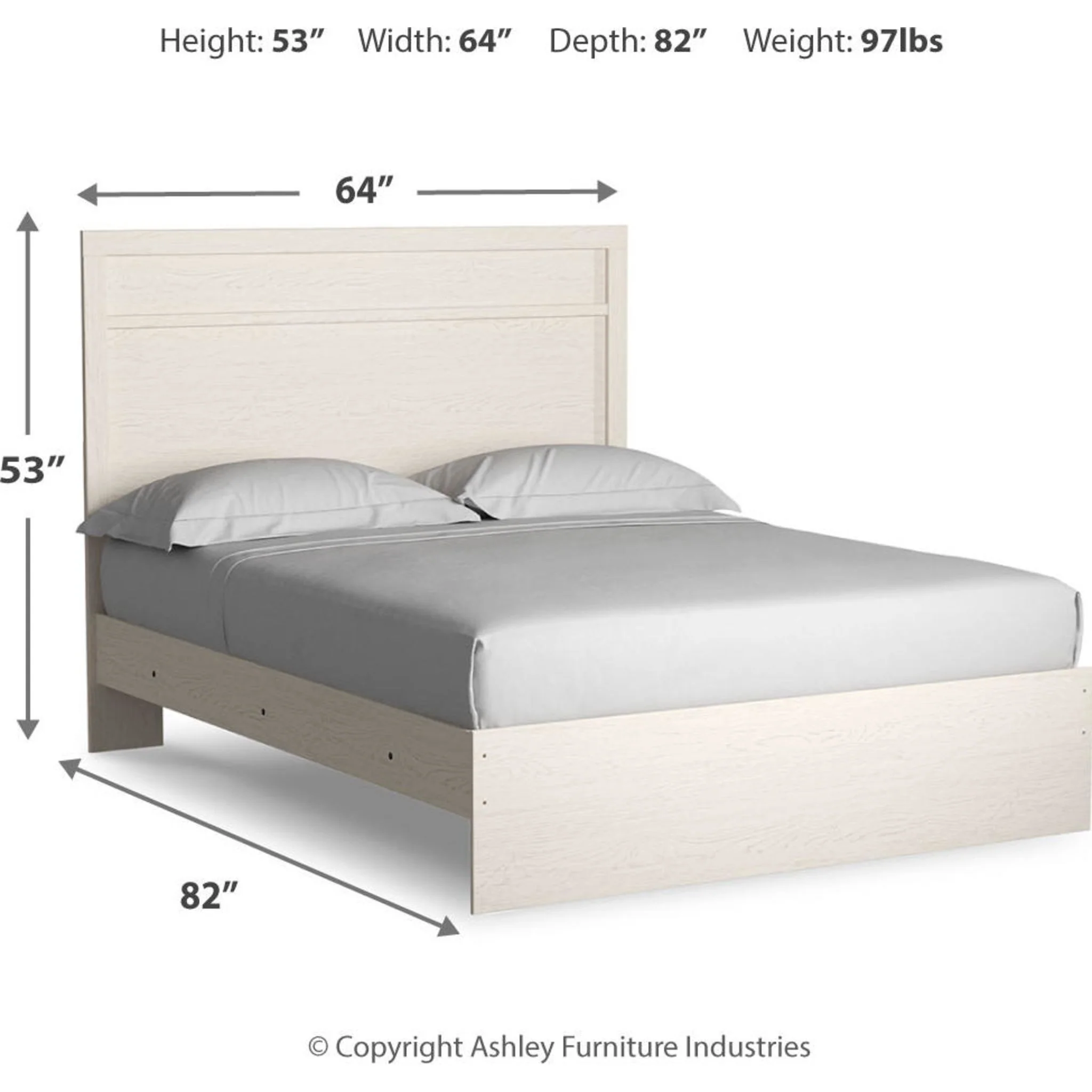Stelsie Panel Bed - White - Image 32