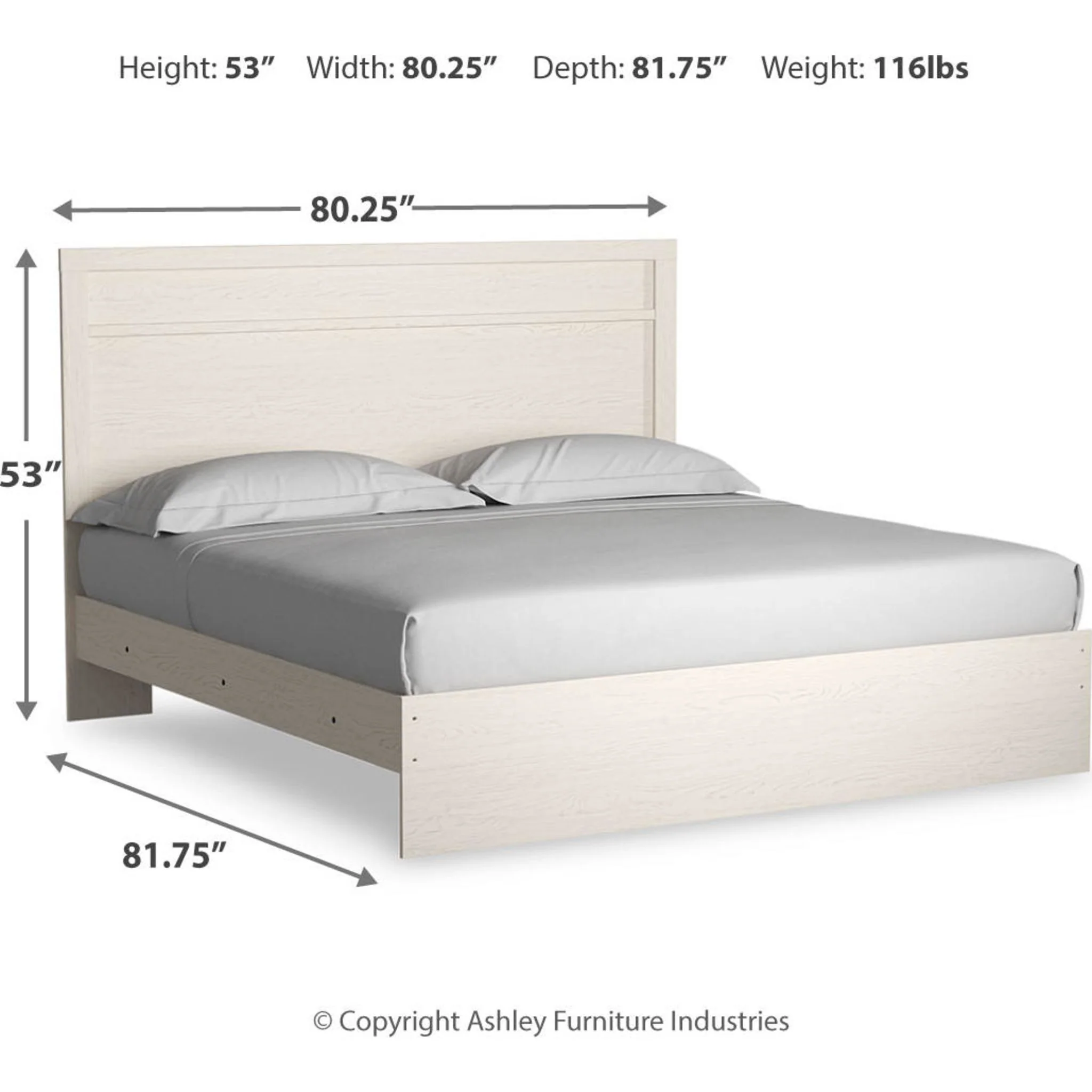 Stelsie Panel Bed - White - Image 47