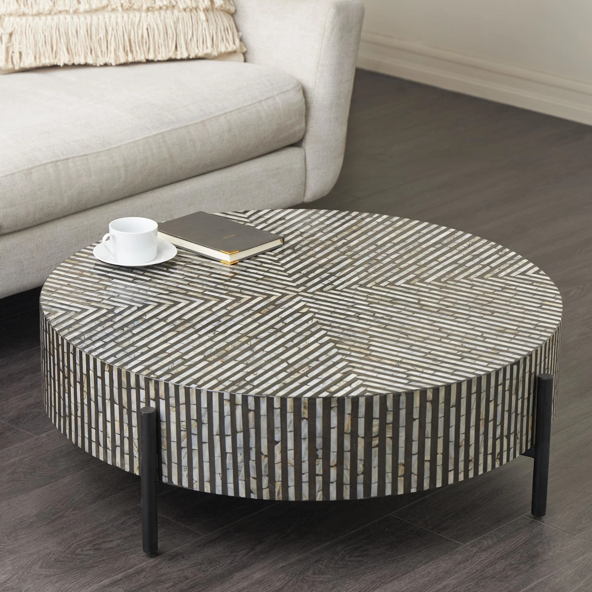 Stephanie Coffee Table - Gray - Image 2