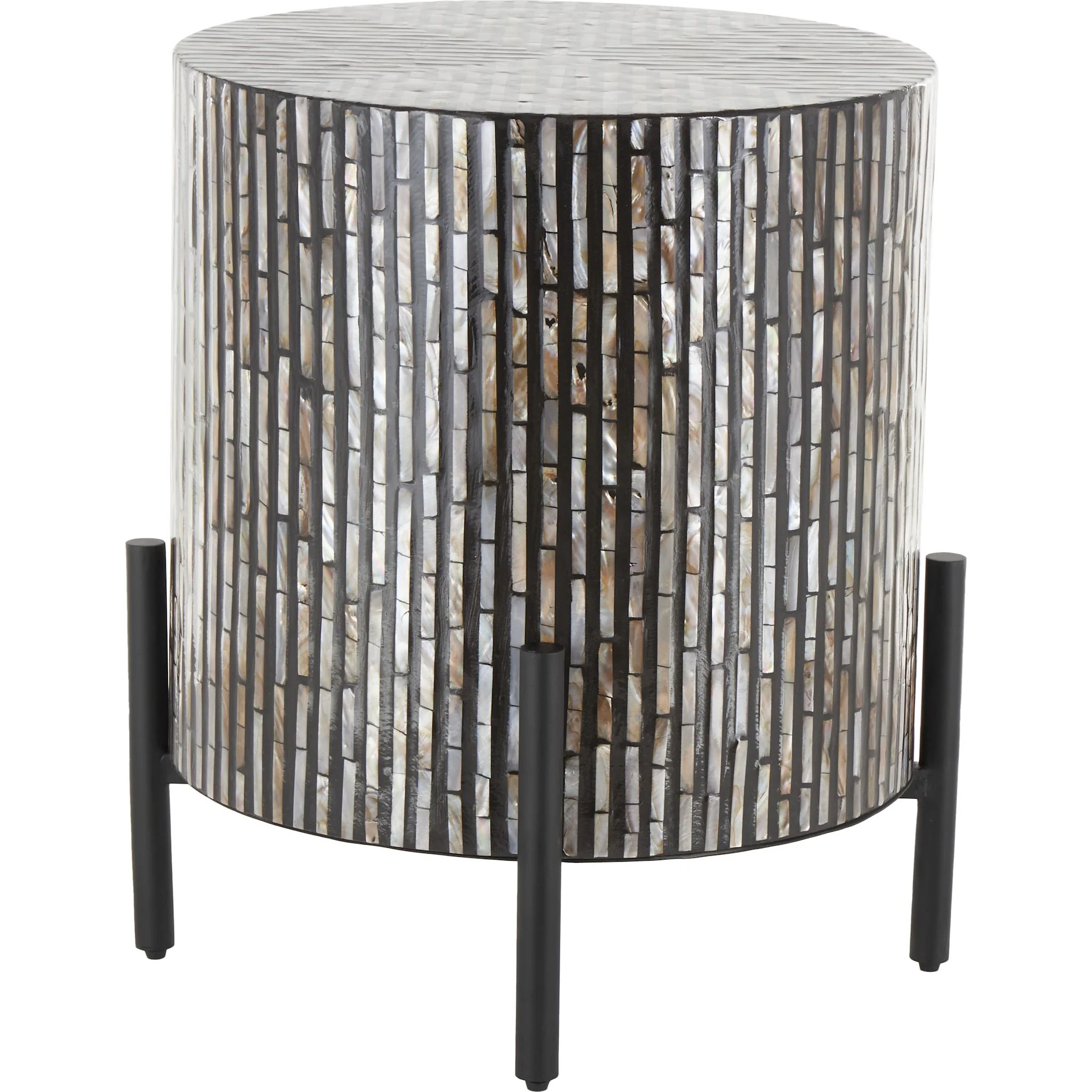 Stephanie End Table - Gray - Image 3