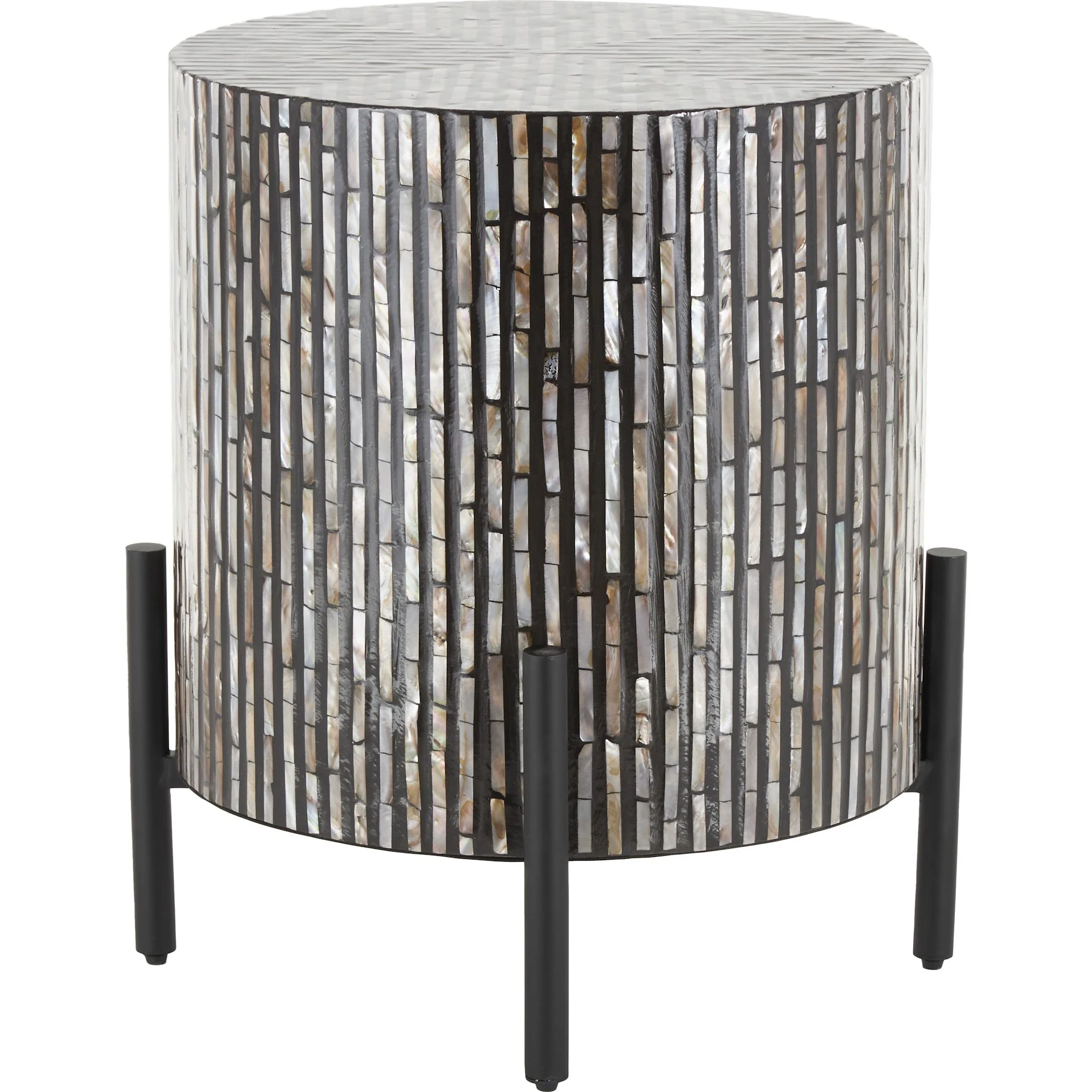 Stephanie End Table - Gray - Image 4