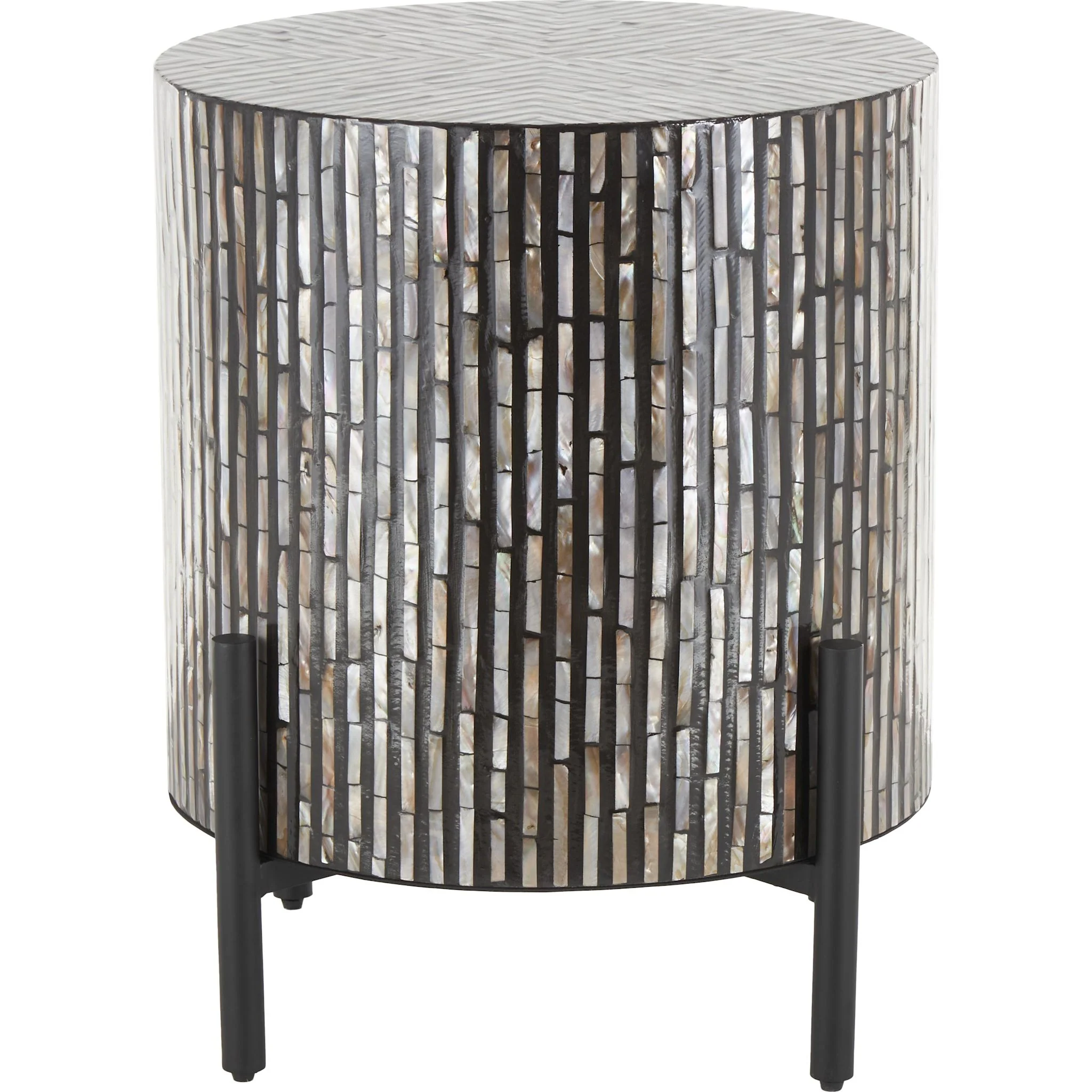 Stephanie End Table - Gray - Image 7