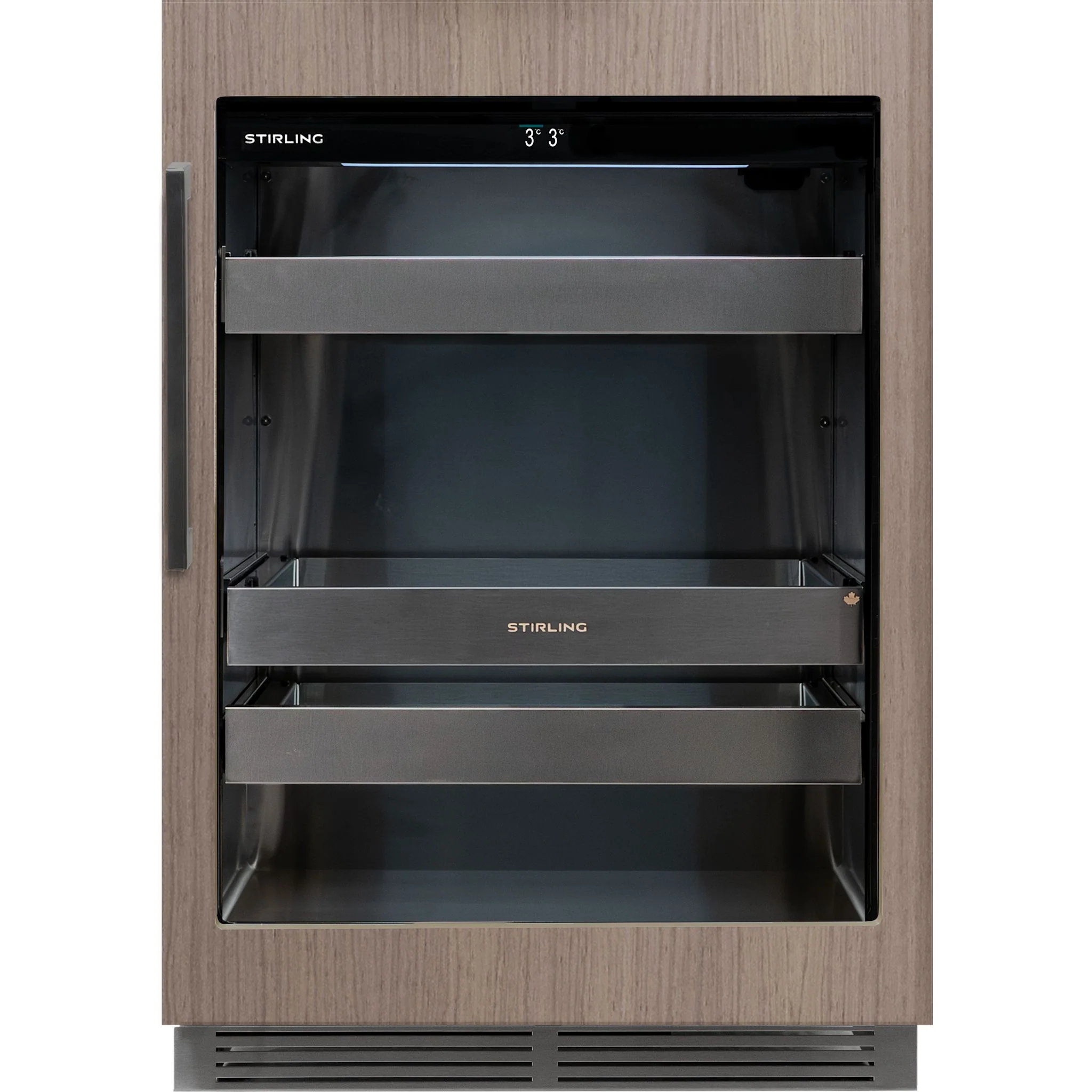 Stirling 24" Single Zone Panel Ready Beverage Cooler Stainless Package - Panel Ready (S4-100PANR) - Image 2