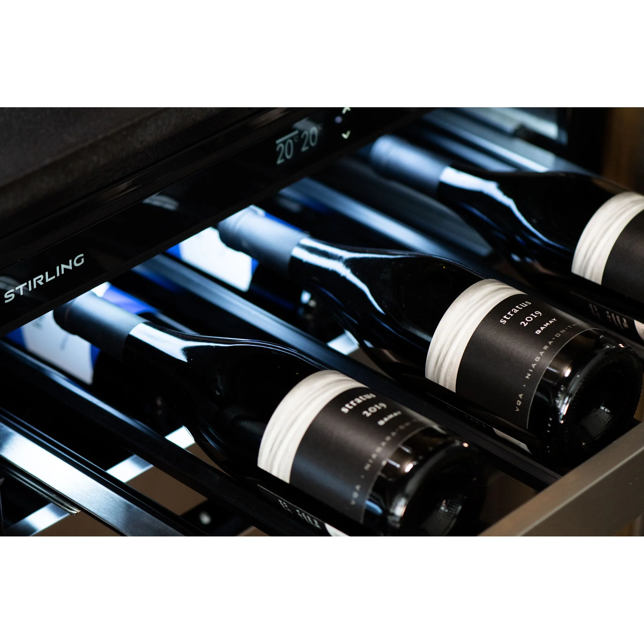 Stirling Marathon 24" Dual Zone Stainless Steel Wine Cooler: Stainless Package - Stainless Steel (S4-D200SS) - Image 8