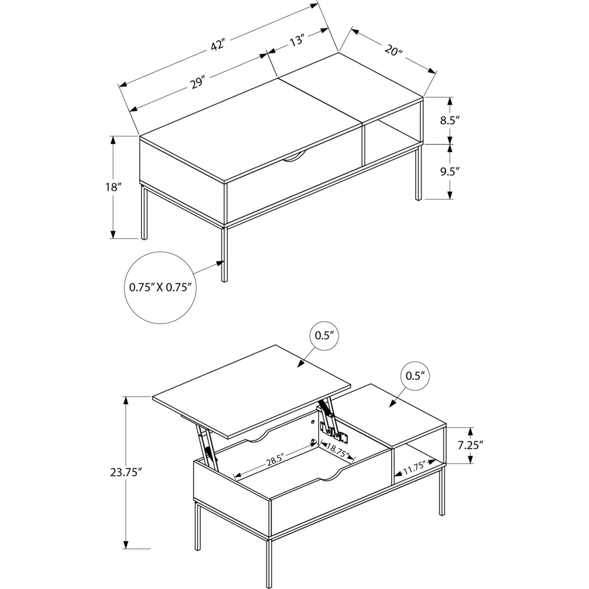 Storm Coffee Table - Image 15