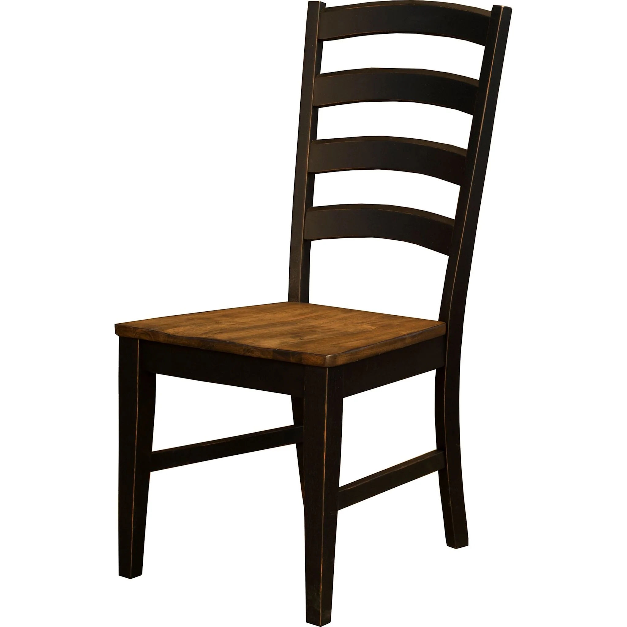 Stormy Ridge Ladderback Side Chair - Chicory/Slate Black - (STOBL255K) - Image 3