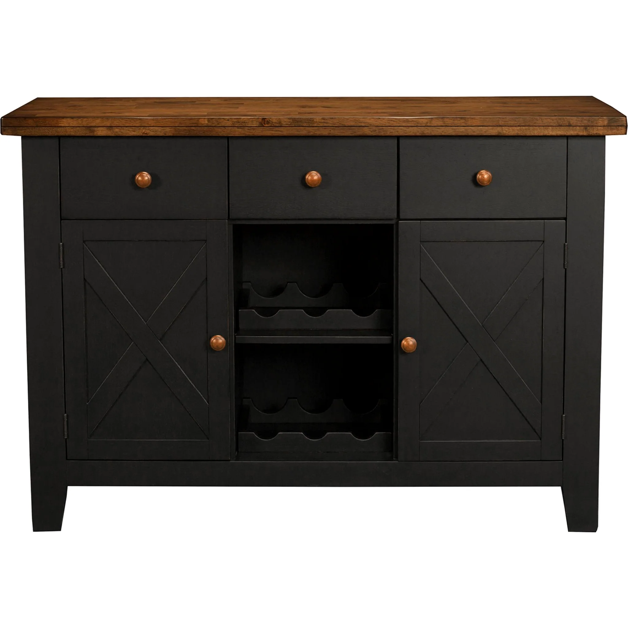 Stormy Ridge Dining Server - Chicory/Slate Black - (STOBL9010)