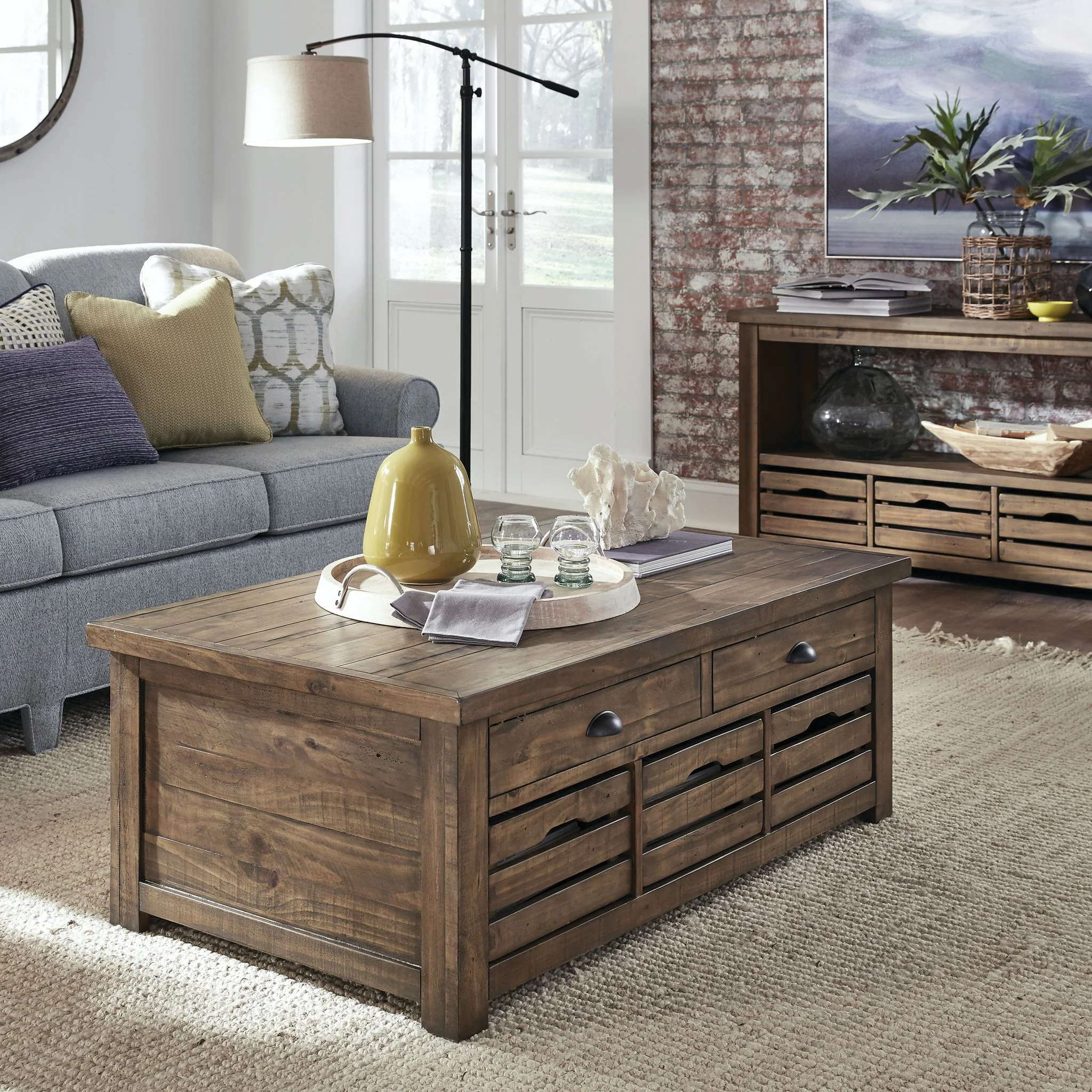 Stratton Coffee Table - Nutmeg - Image 5