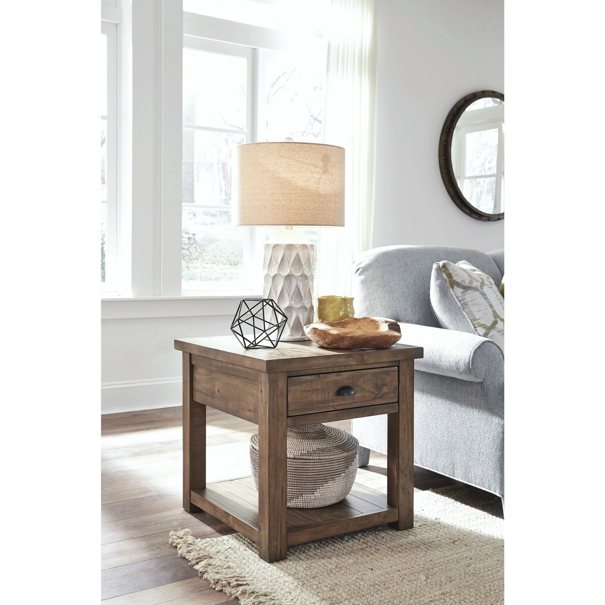 Stratton End Table - Nutmeg - Image 2