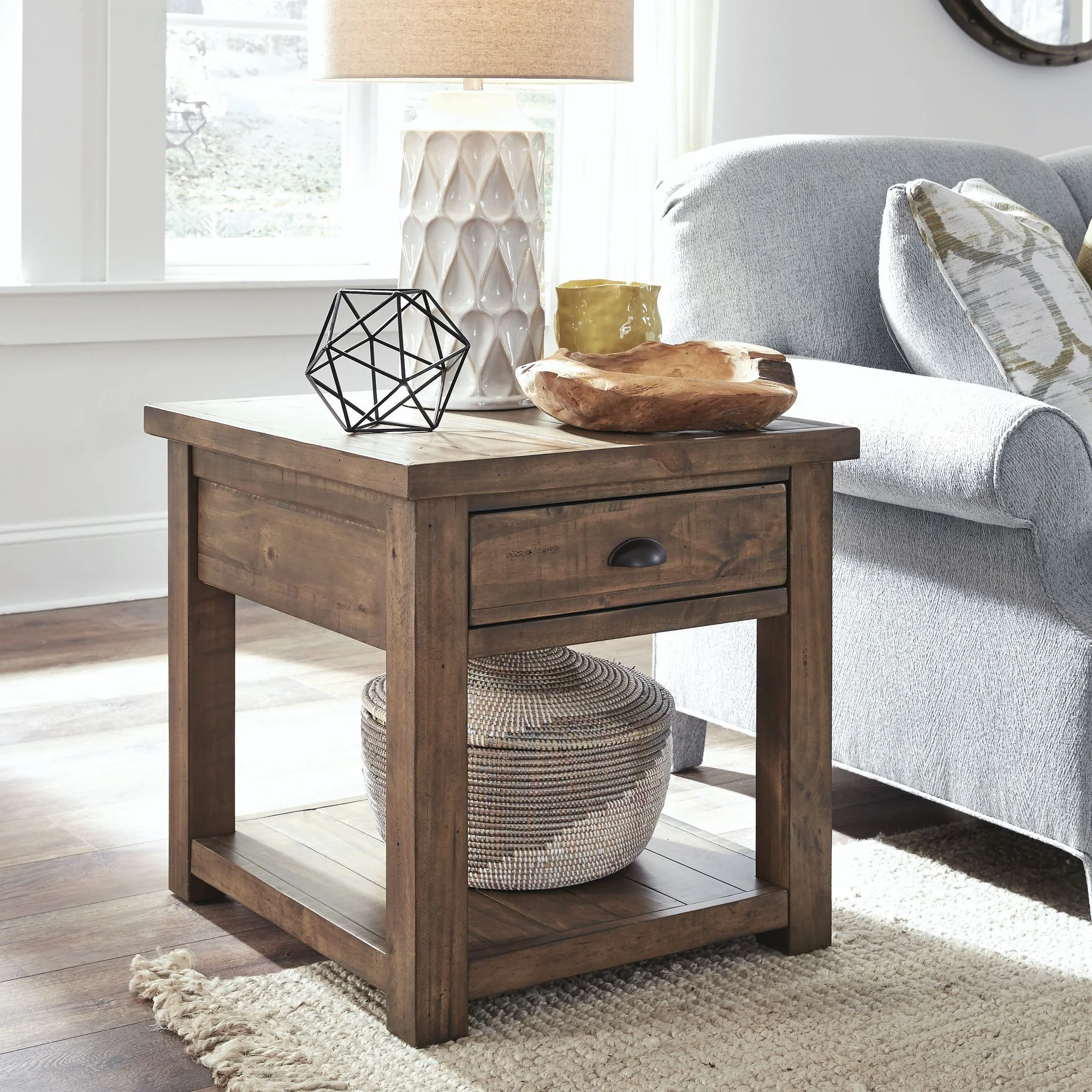 Stratton End Table - Nutmeg - Image 3