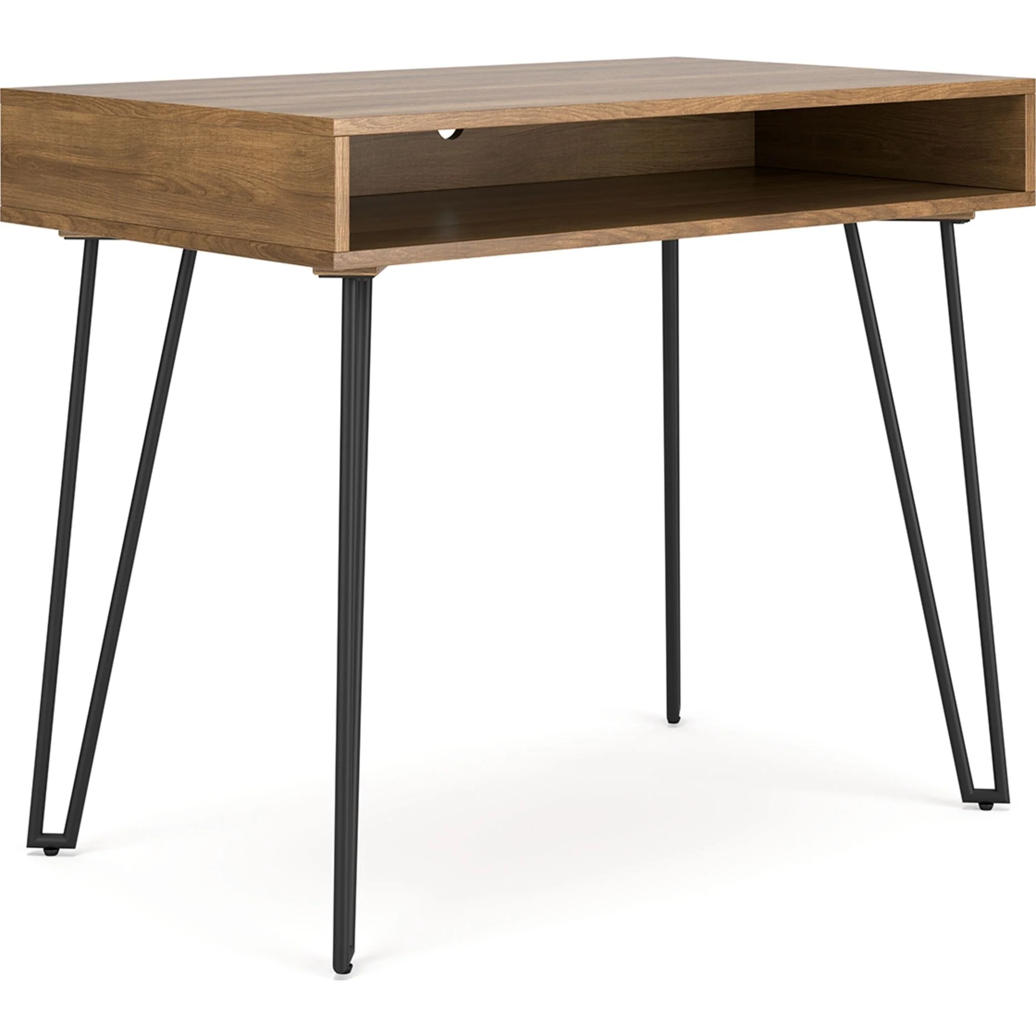 Strumford Desk - Brown/Black